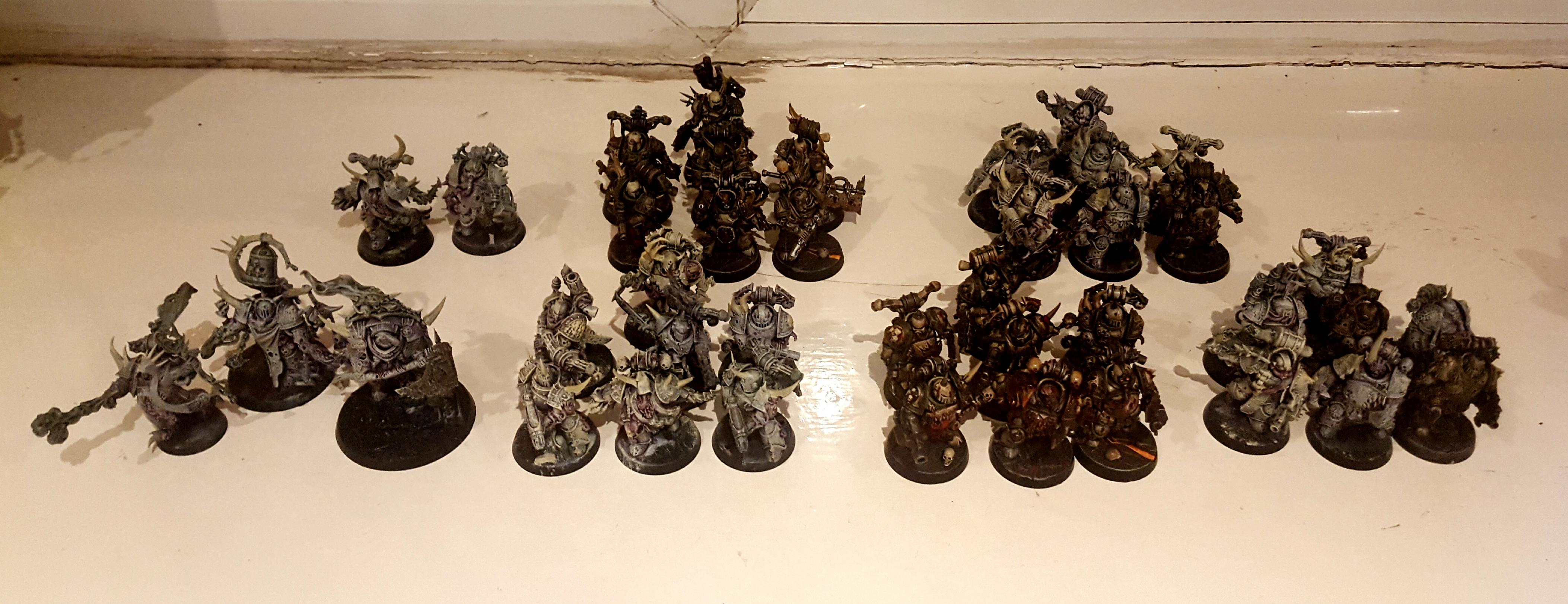 Too Many Plague Marines to Paint