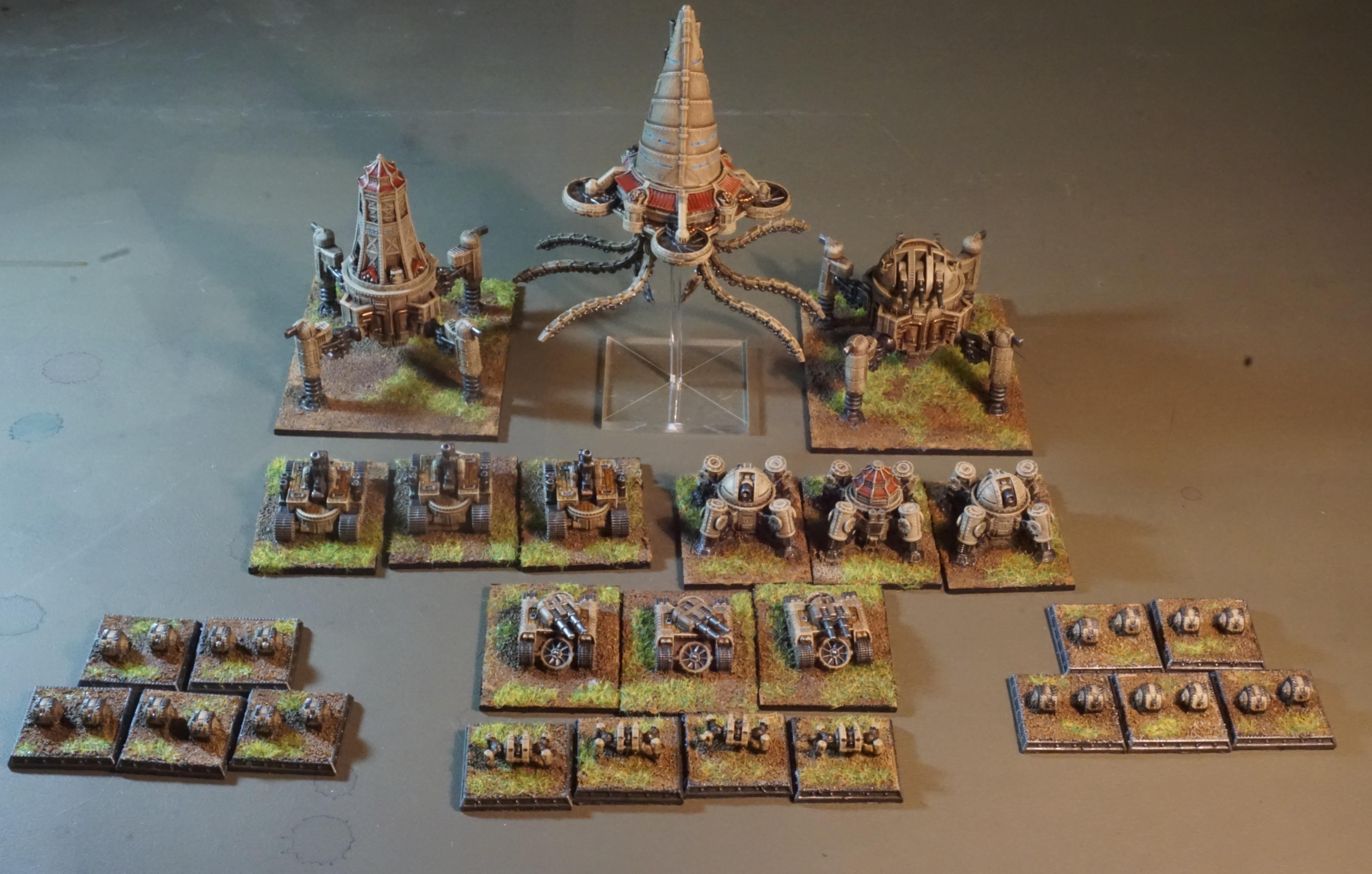 Armored, Dystopian Wars, Walker