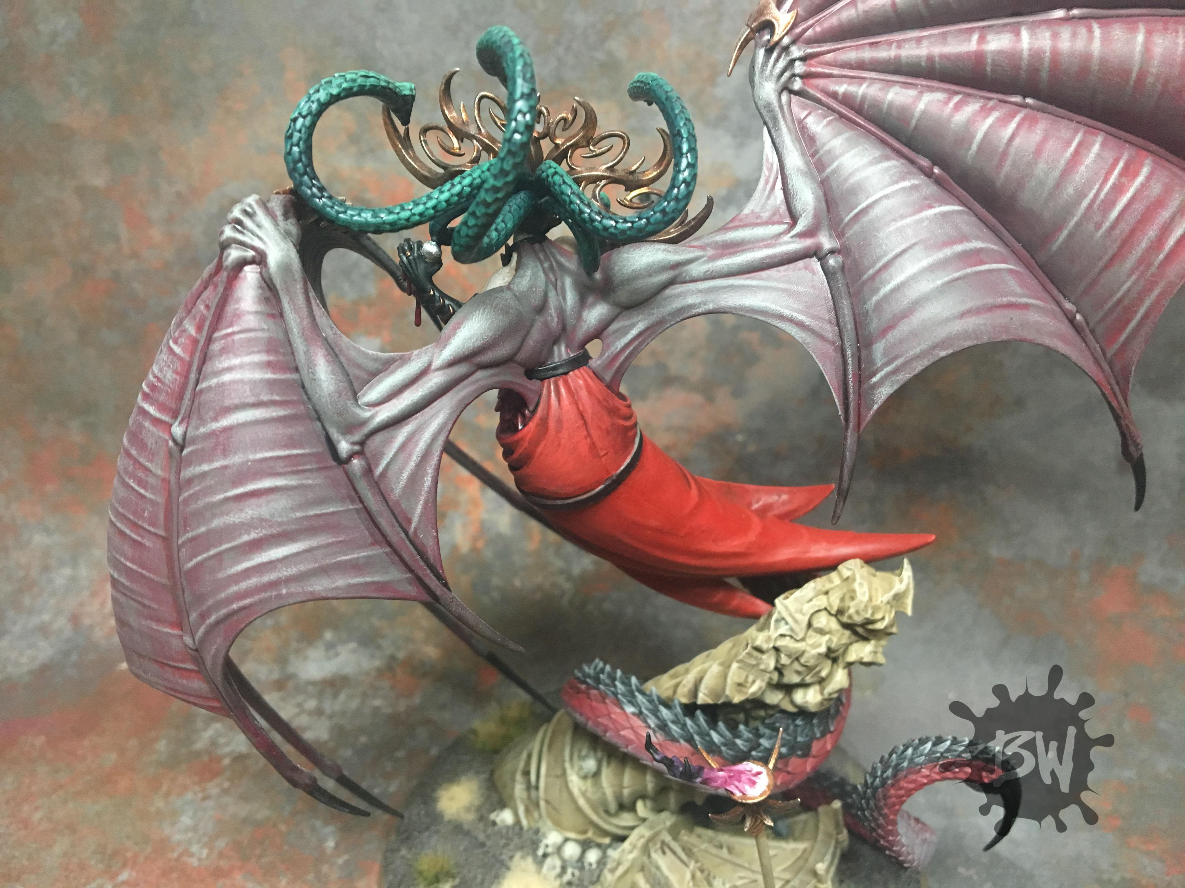 Age Of Sigmar, Bw, Daughters Of Khaine, Morathi The Shadow Queen, Order, Warhammer Fantasy
