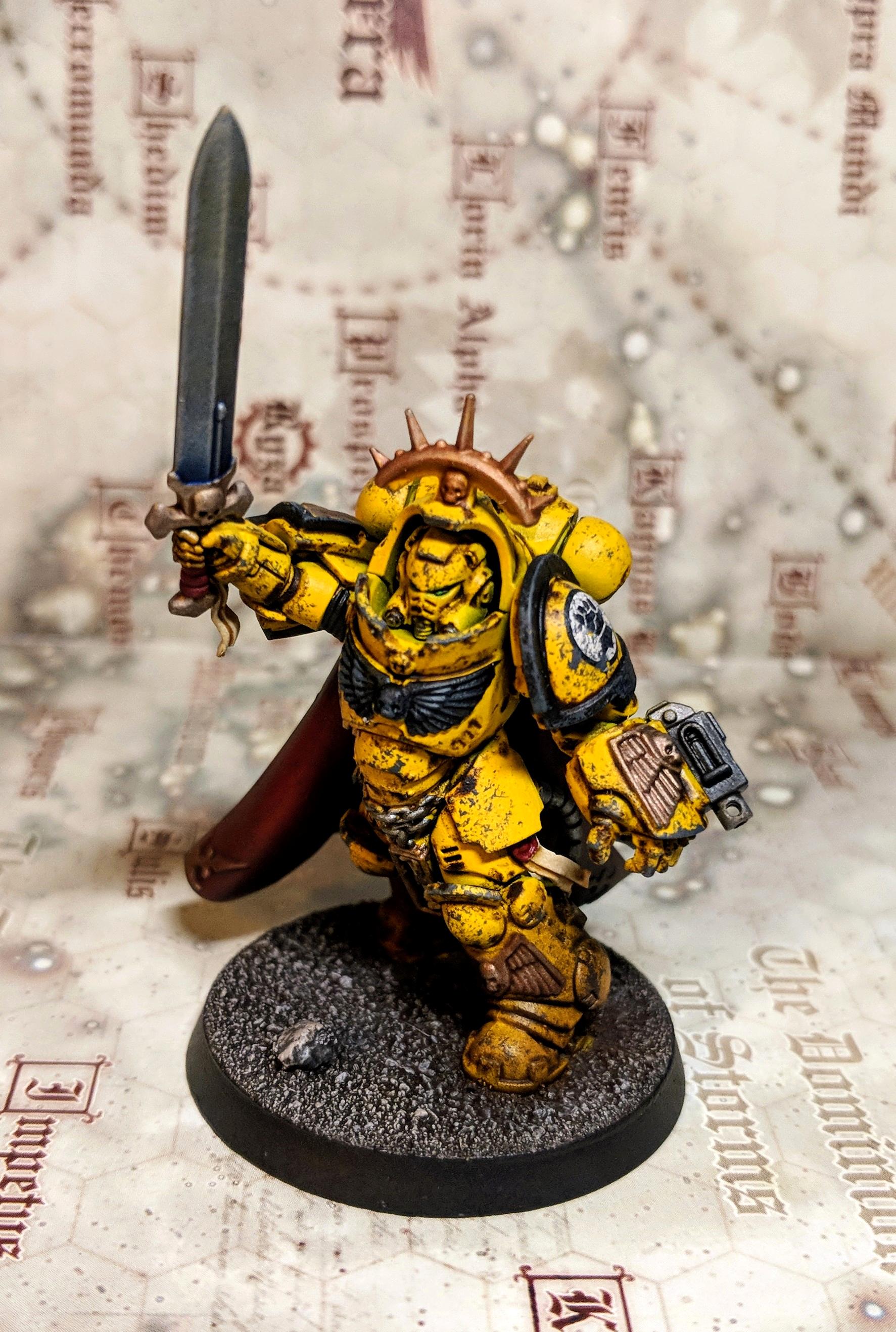 Imperial Fists, Primaris, Yellow
