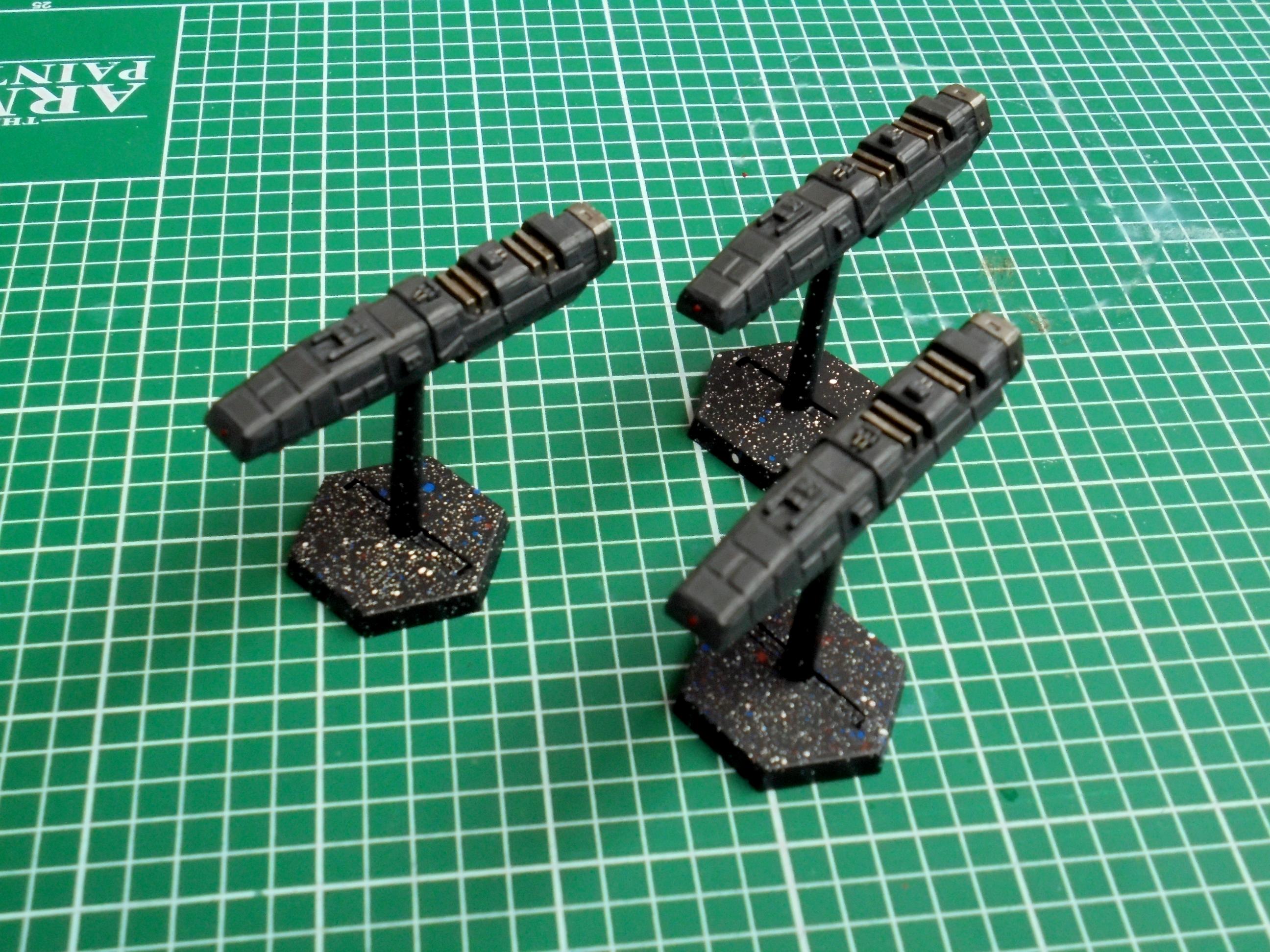 A Call To Arms, Babylon 5, Brigade Models, Ea, Earth Alliance, Olympus Corvettes