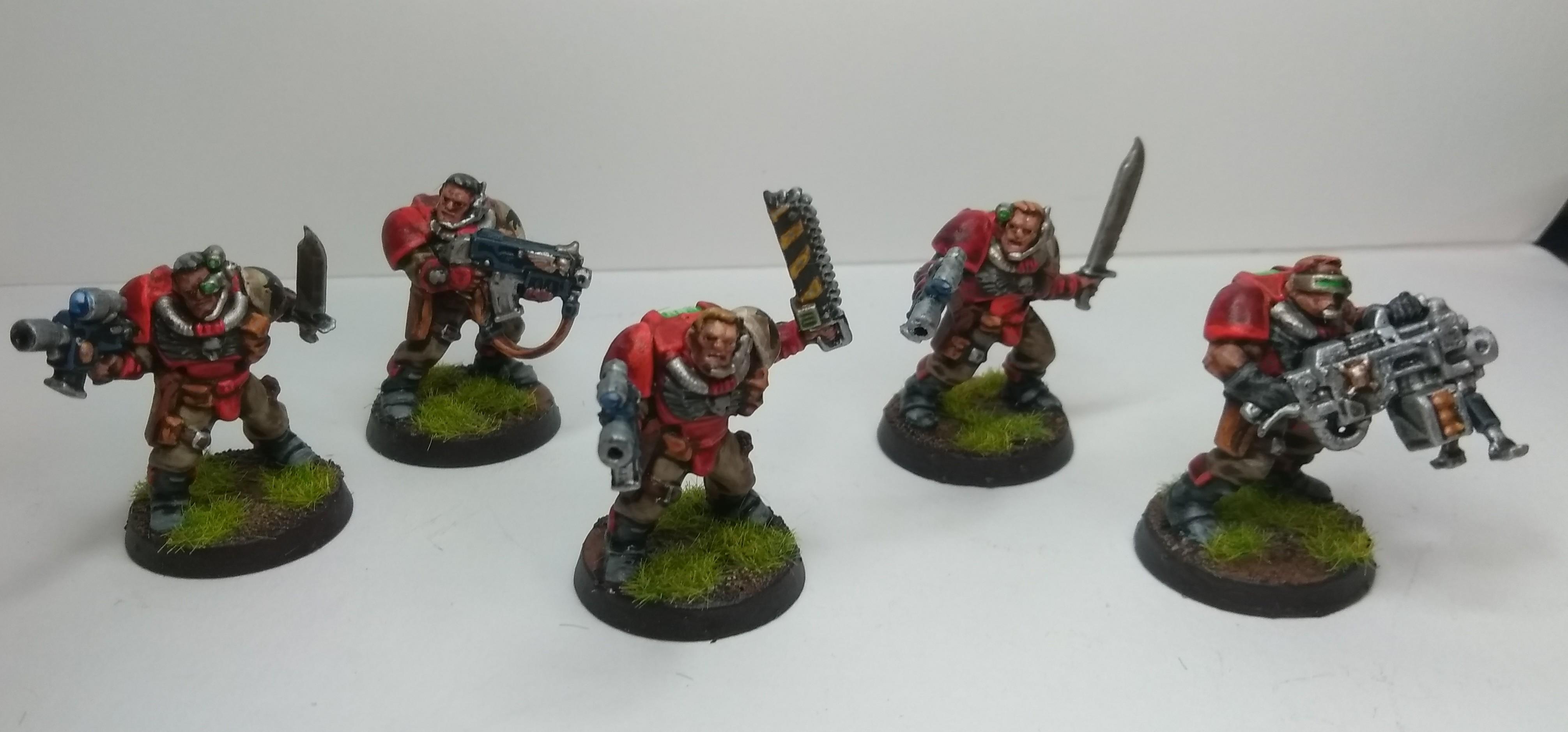 Blood Ravens Scouts, front