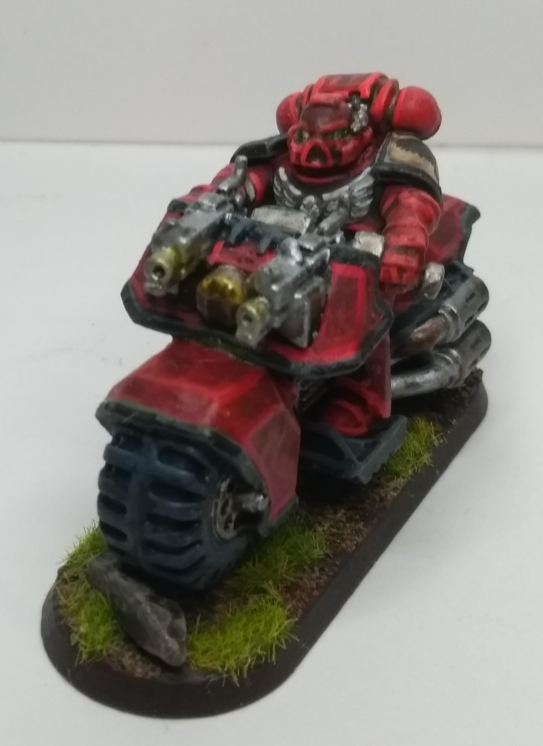 Blood Ravens Biker, front