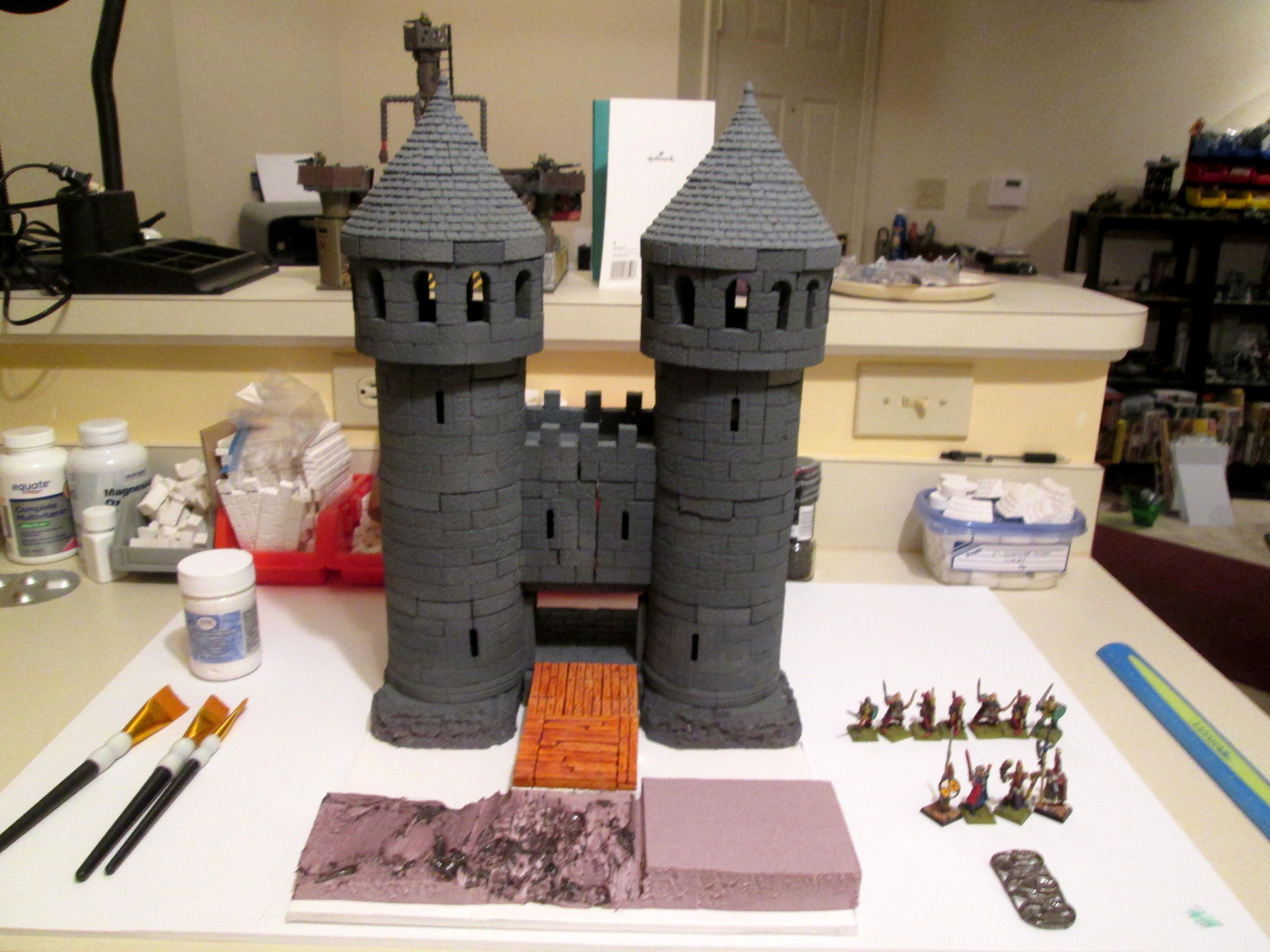 Castle, Hirst Arts, Warhammer Fantasy