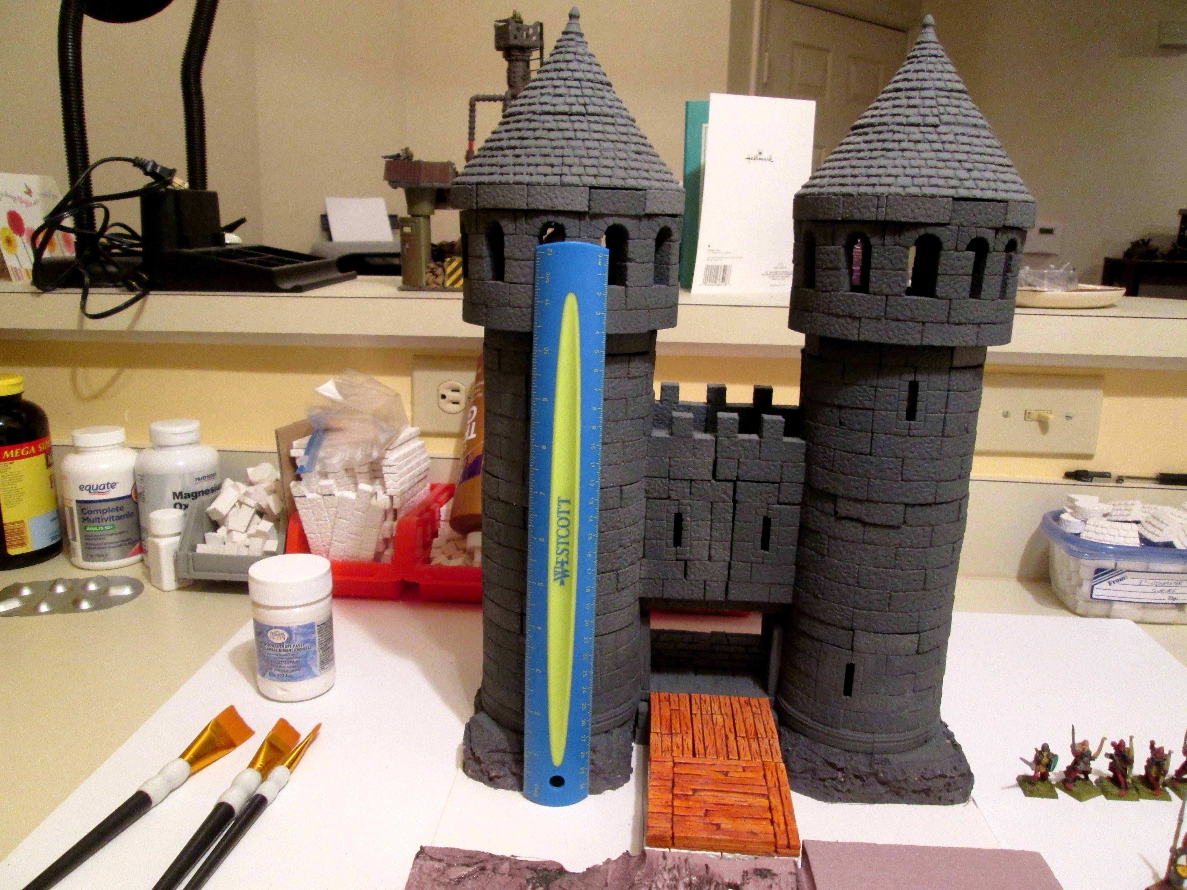 Castle, Hirst Arts, Warhammer Fantasy