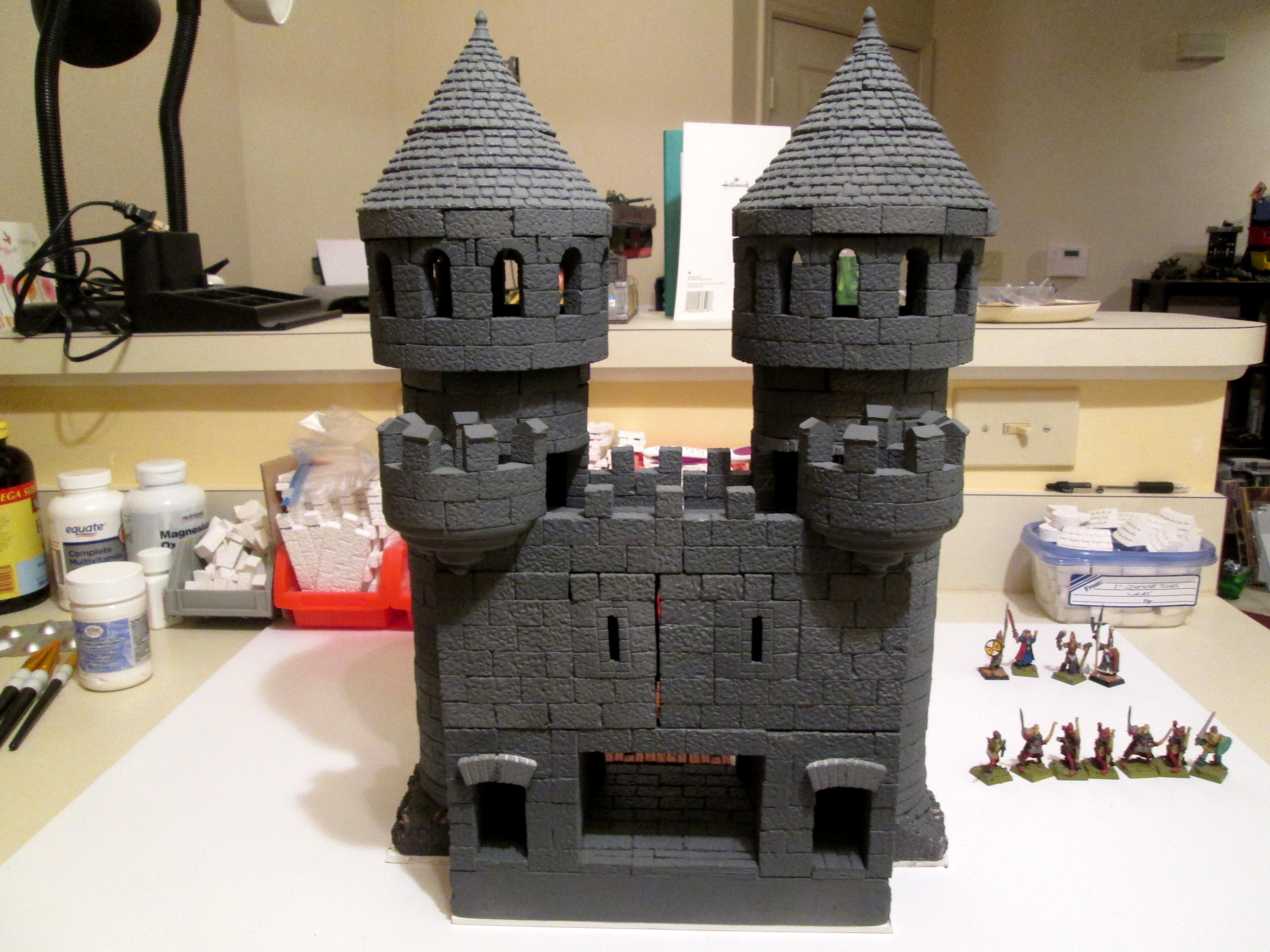 Castle, Hirst Arts, Warhammer Fantasy