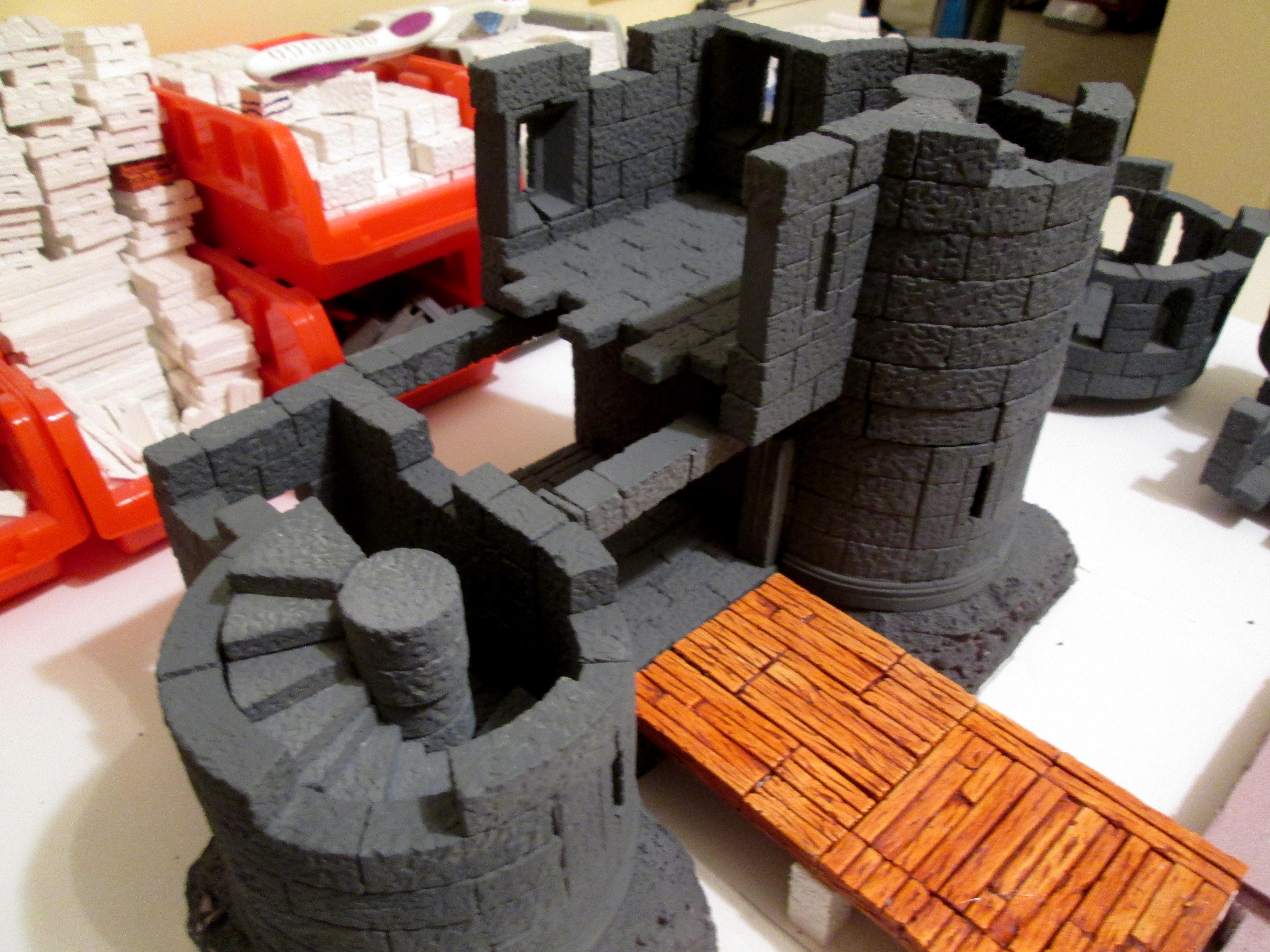 Castle, Hirst Arts, Warhammer Fantasy