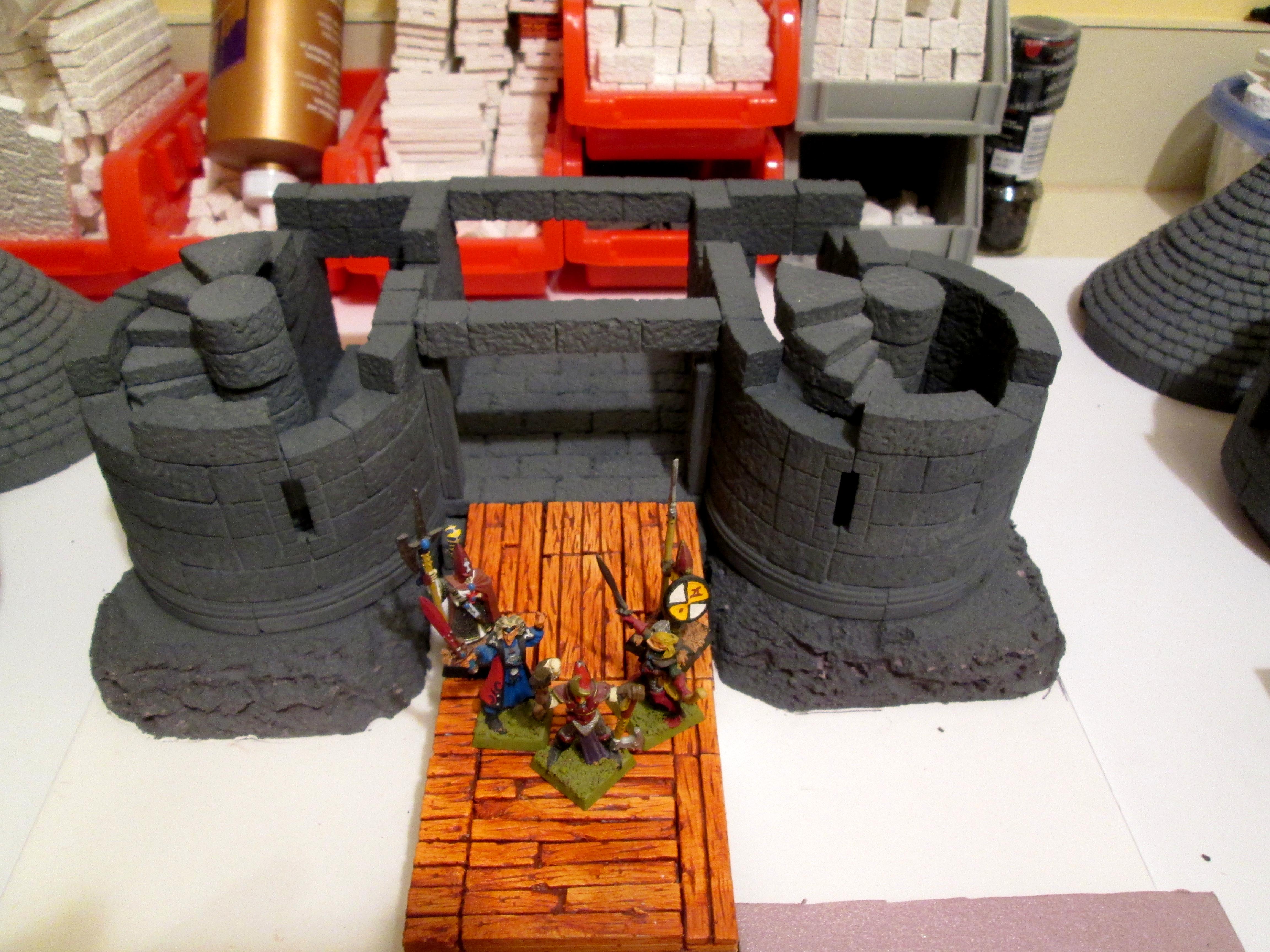 Castle, Hirst Arts, Warhammer Fantasy