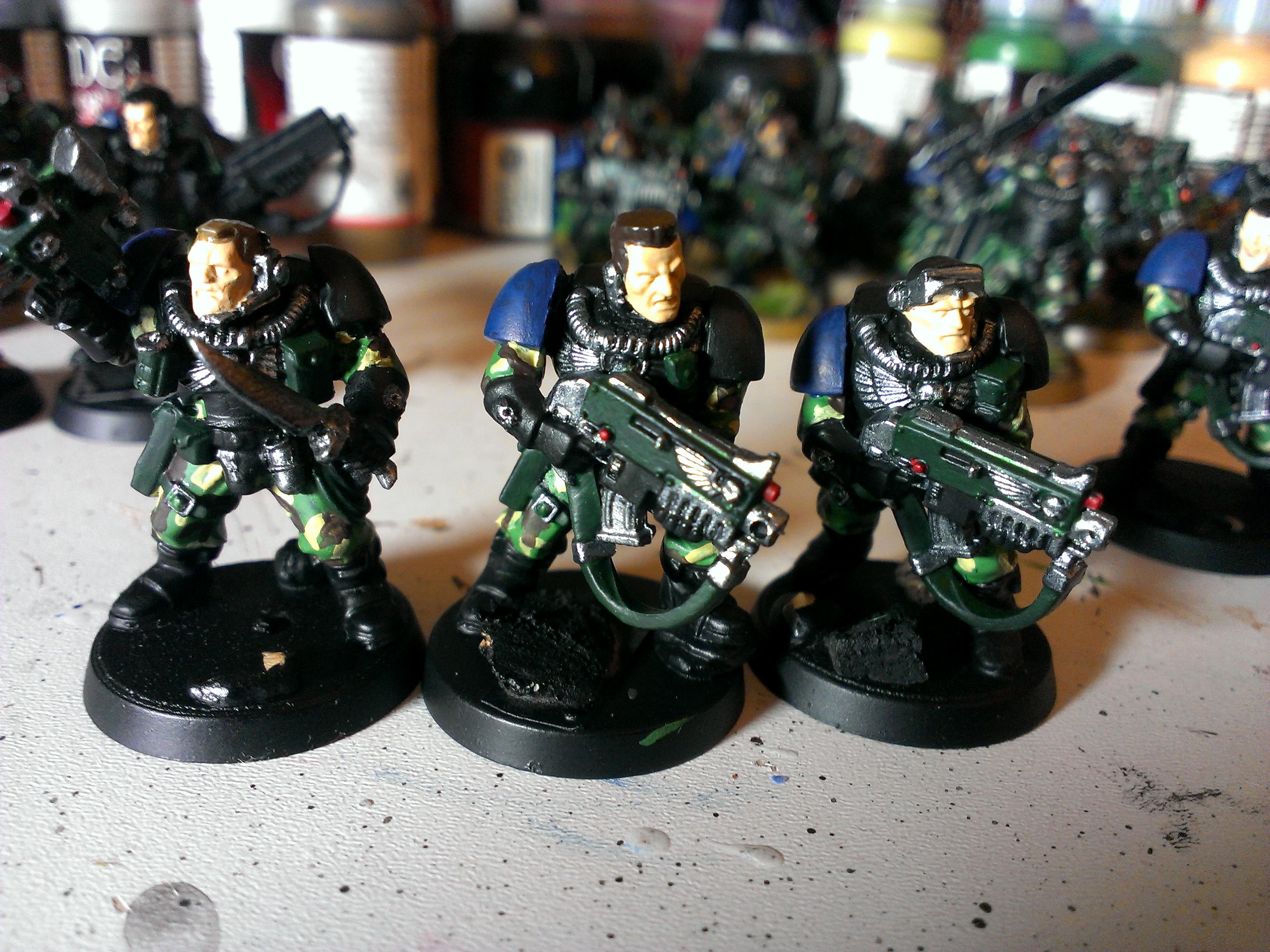 Kill Team, Scouts, Space Marines, Ultramarines, Work In Progress