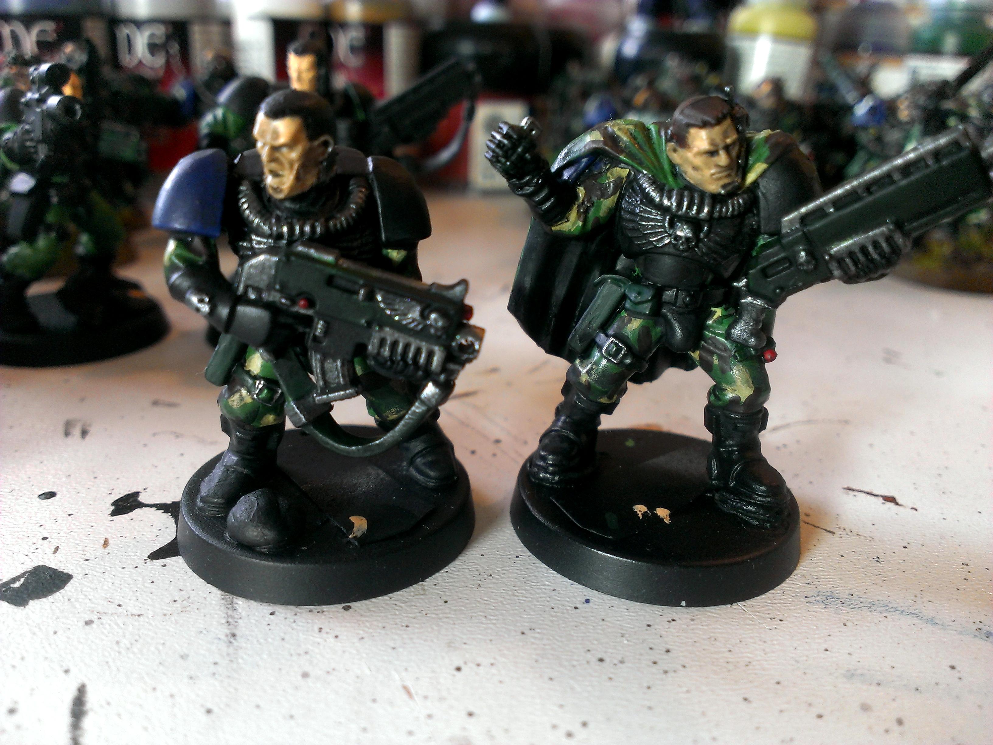 Kill Team, Scouts, Space Marines, Ultramarines, Work In Progress