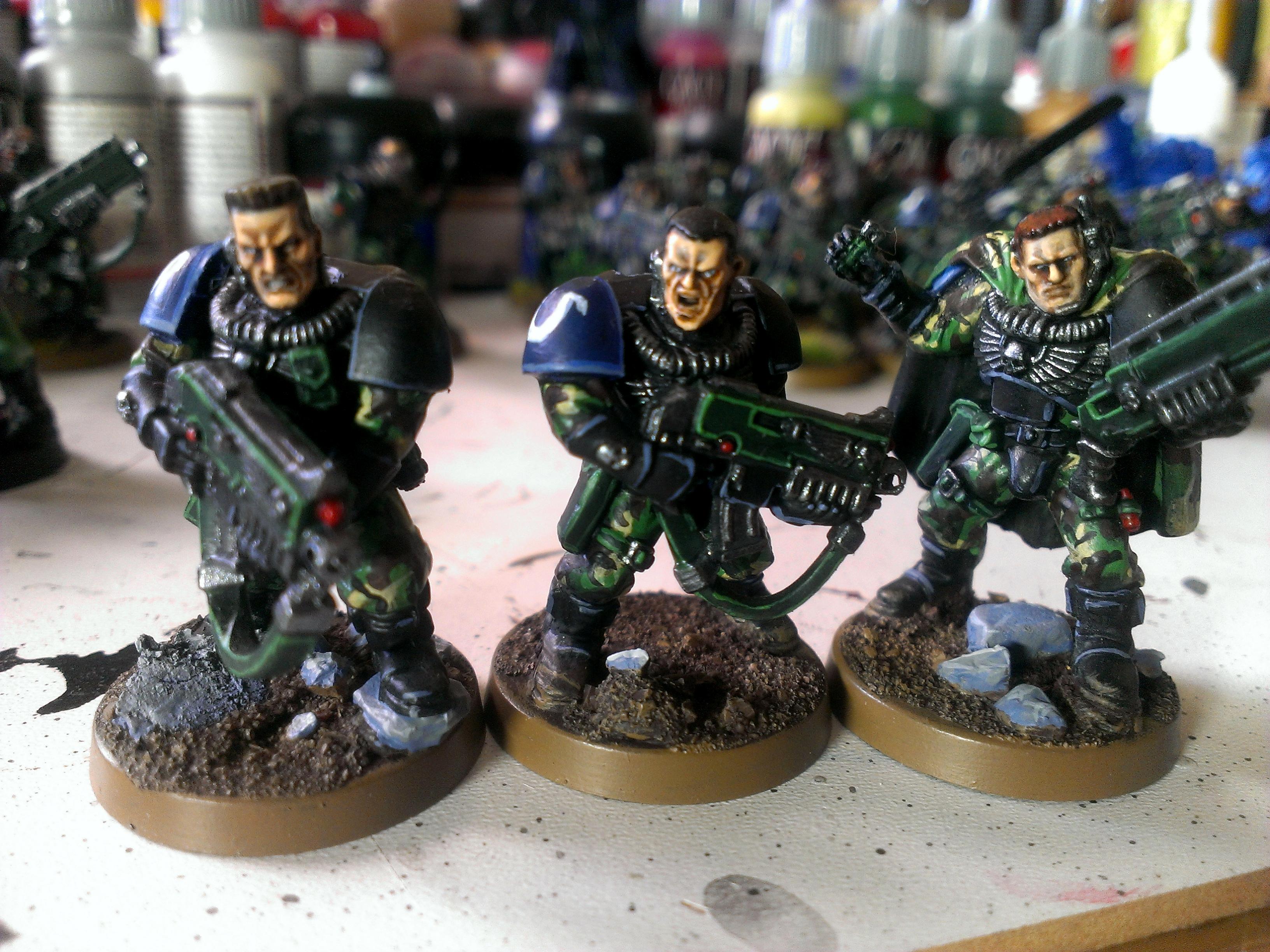 Kill Team, Scouts, Space Marines, Ultramarines, Work In Progress