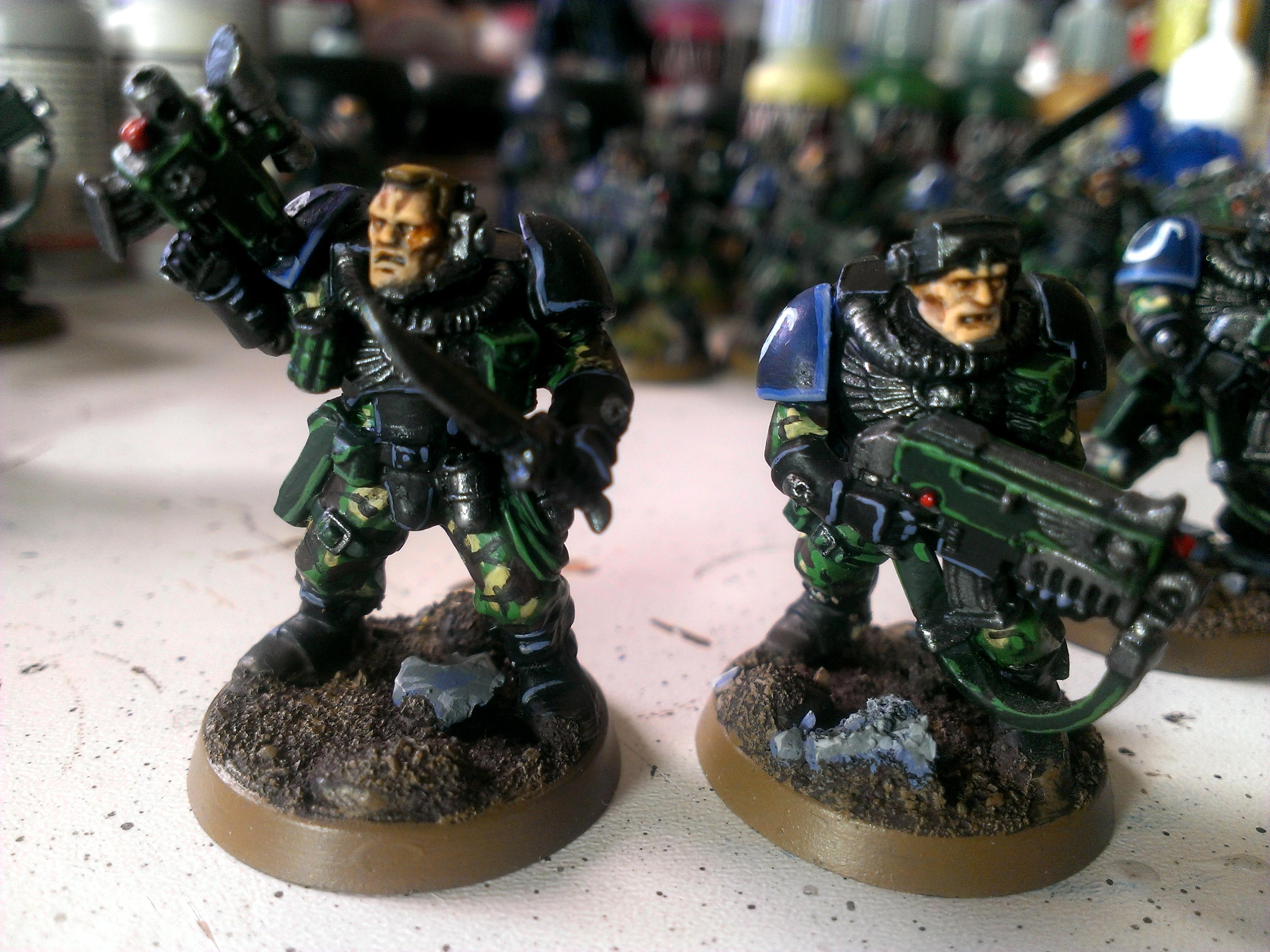 Kill Team, Scouts, Space Marines, Ultramarines, Work In Progress