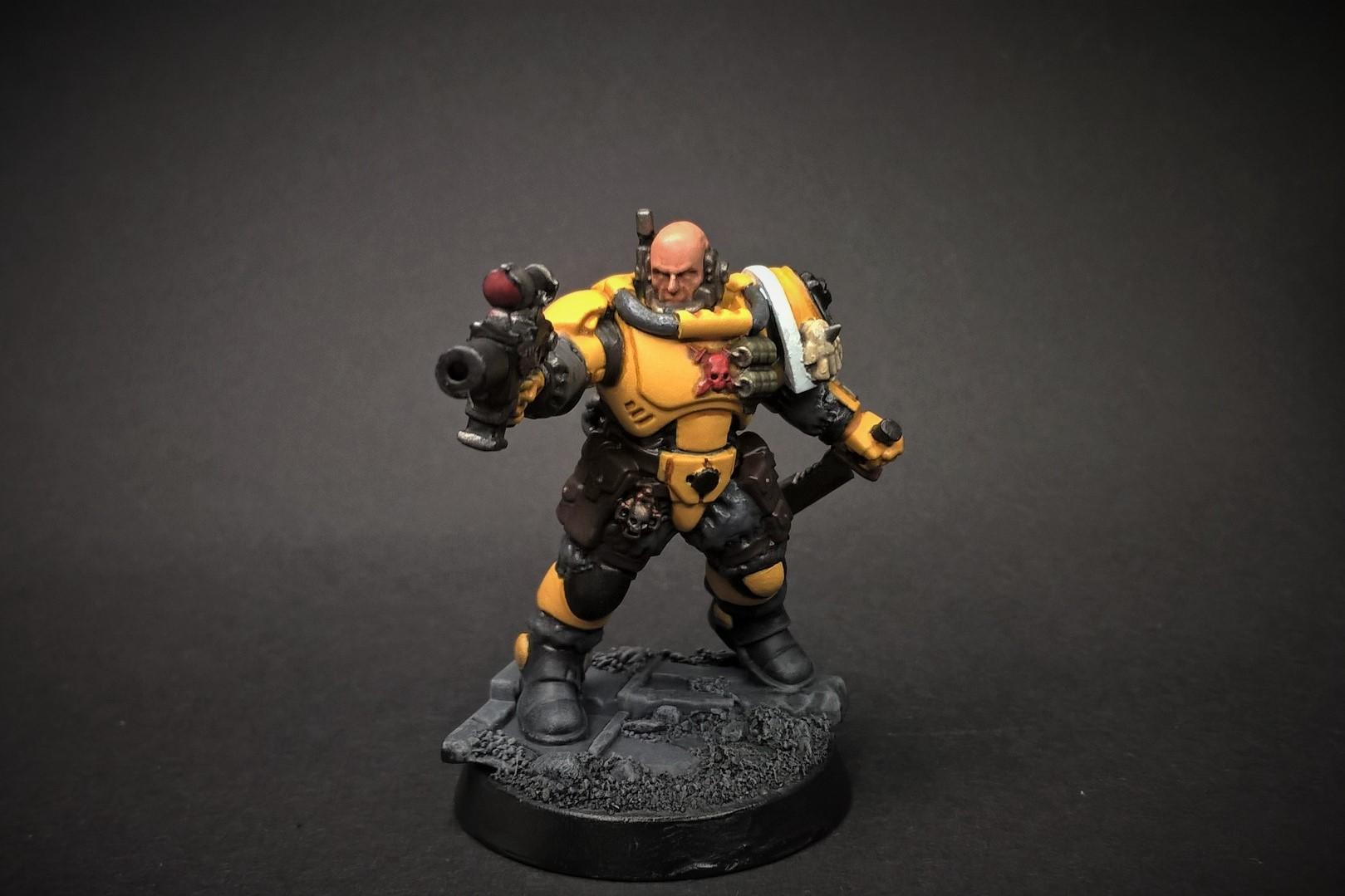 Conversion, Imperial Fists, Primaris, Solar Lions, Space Marines, Warhammer 40,000