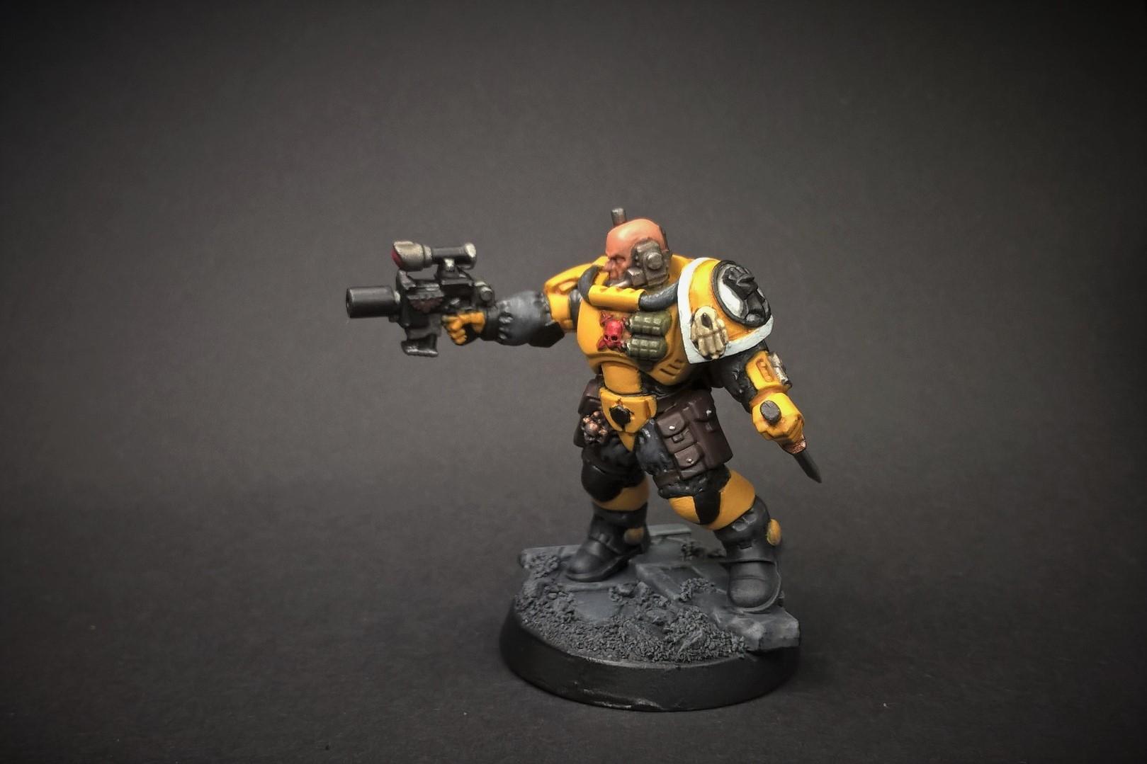 Conversion, Imperial Fists, Primaris, Solar Lions, Space Marines, Warhammer 40,000