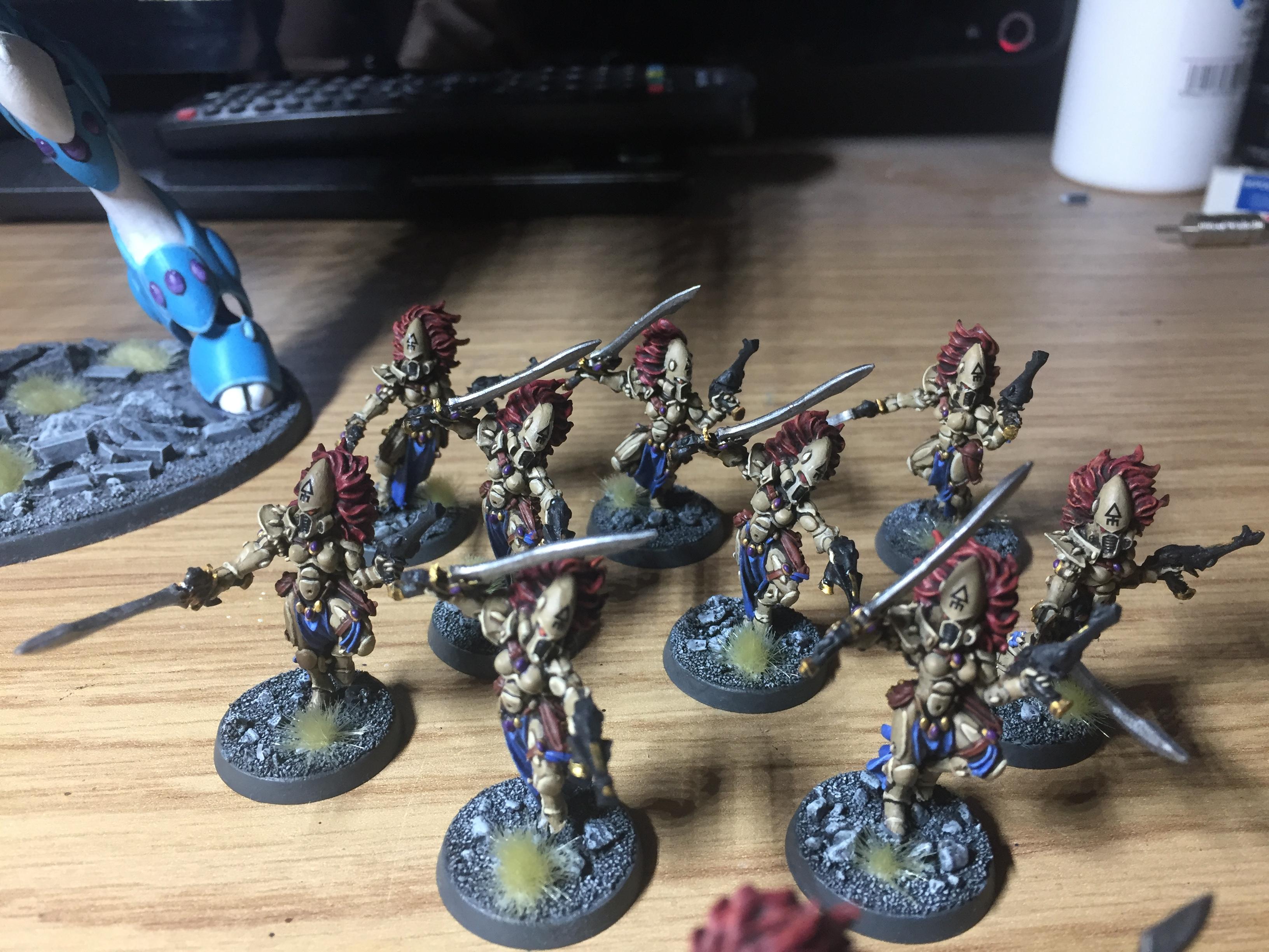 Here come the girls Banshees