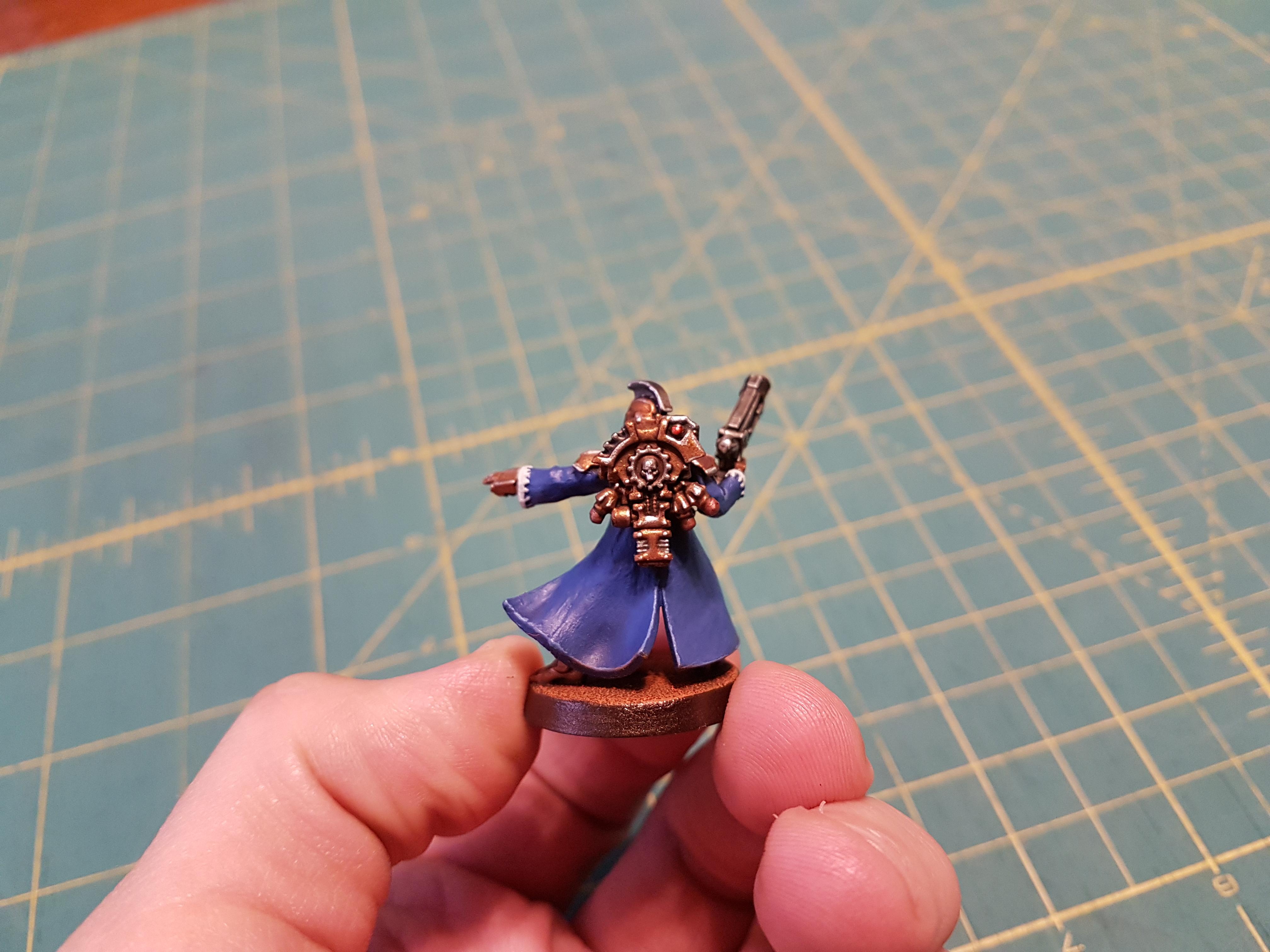 Blue, Forge World, Galvanic Caster, Konor, Peltasts, Secutarii, Secutarii Peltasts