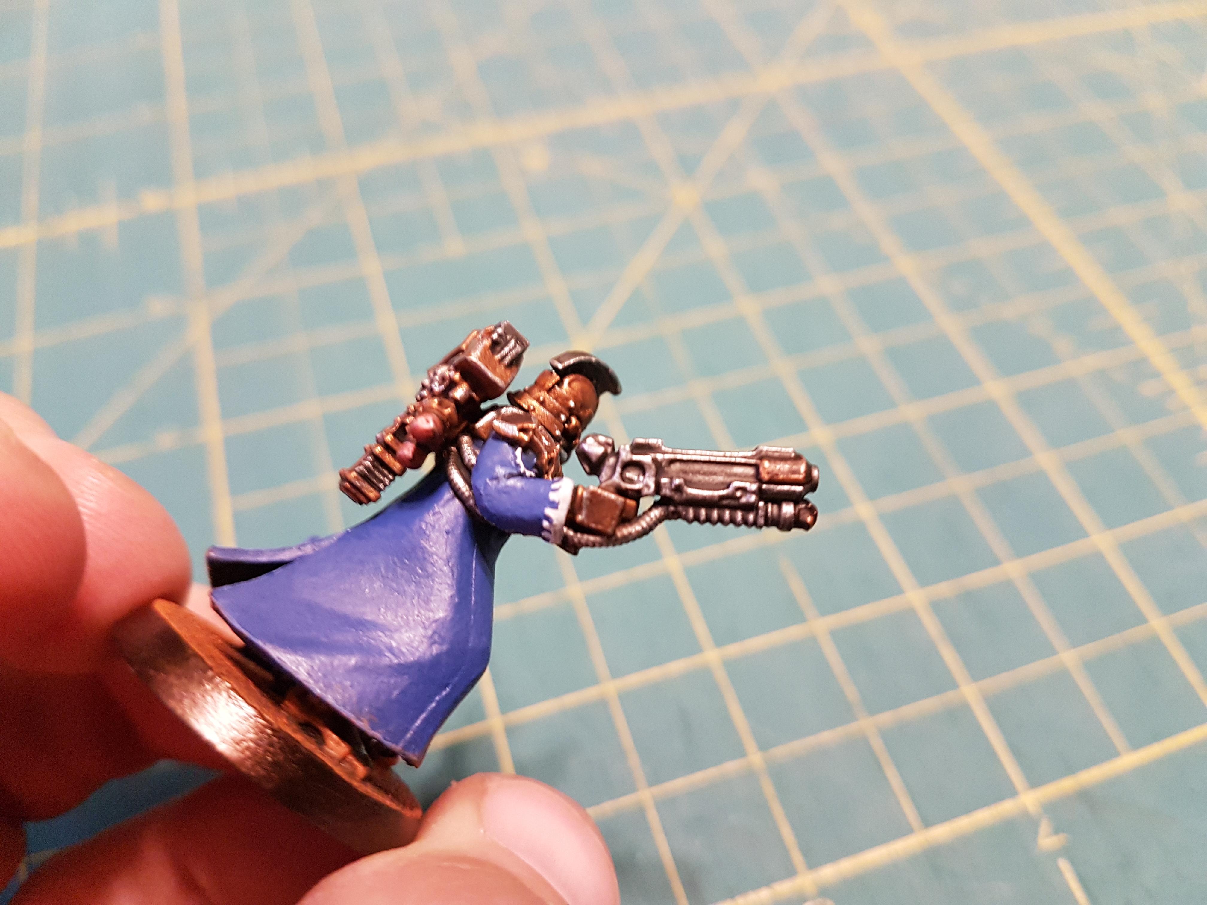 Blue, Forge World, Galvanic Caster, Konor, Peltasts, Secutarii, Secutarii Peltasts
