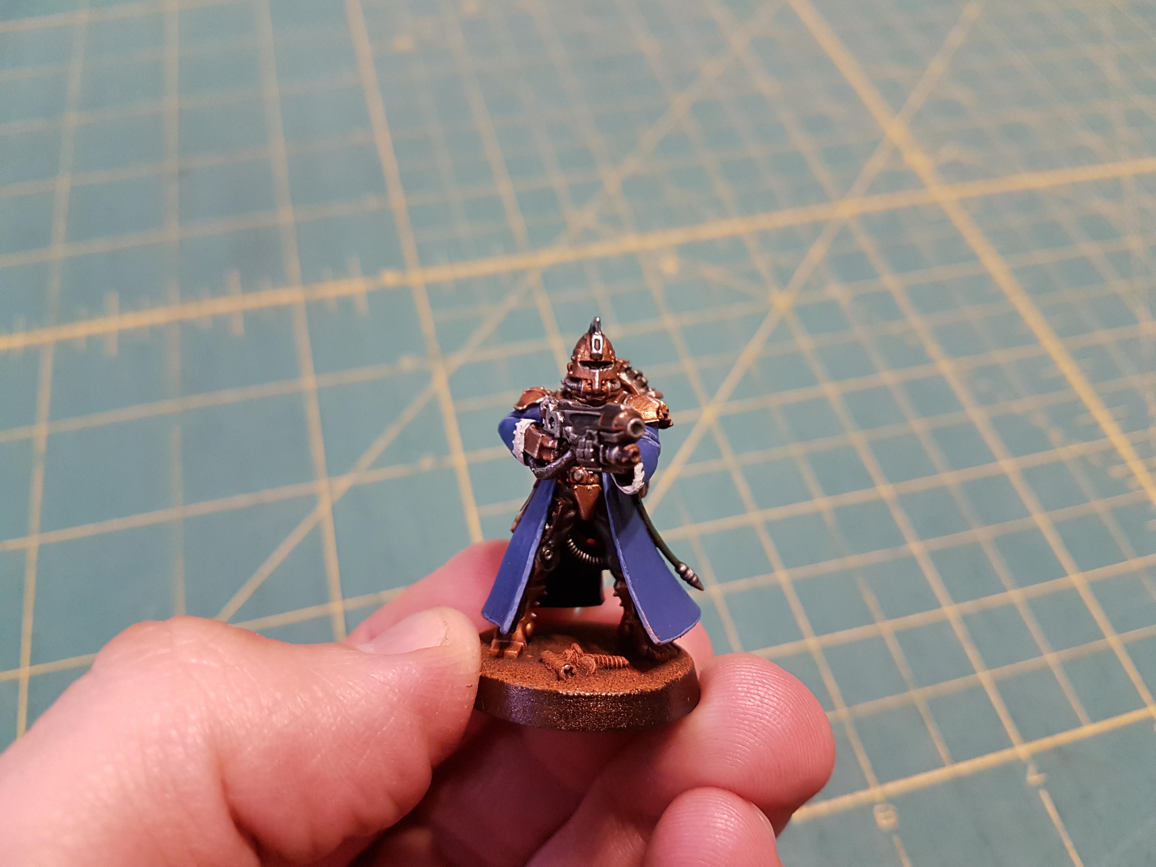 Blue, Forge World, Galvanic Caster, Konor, Peltasts, Secutarii, Secutarii Peltasts
