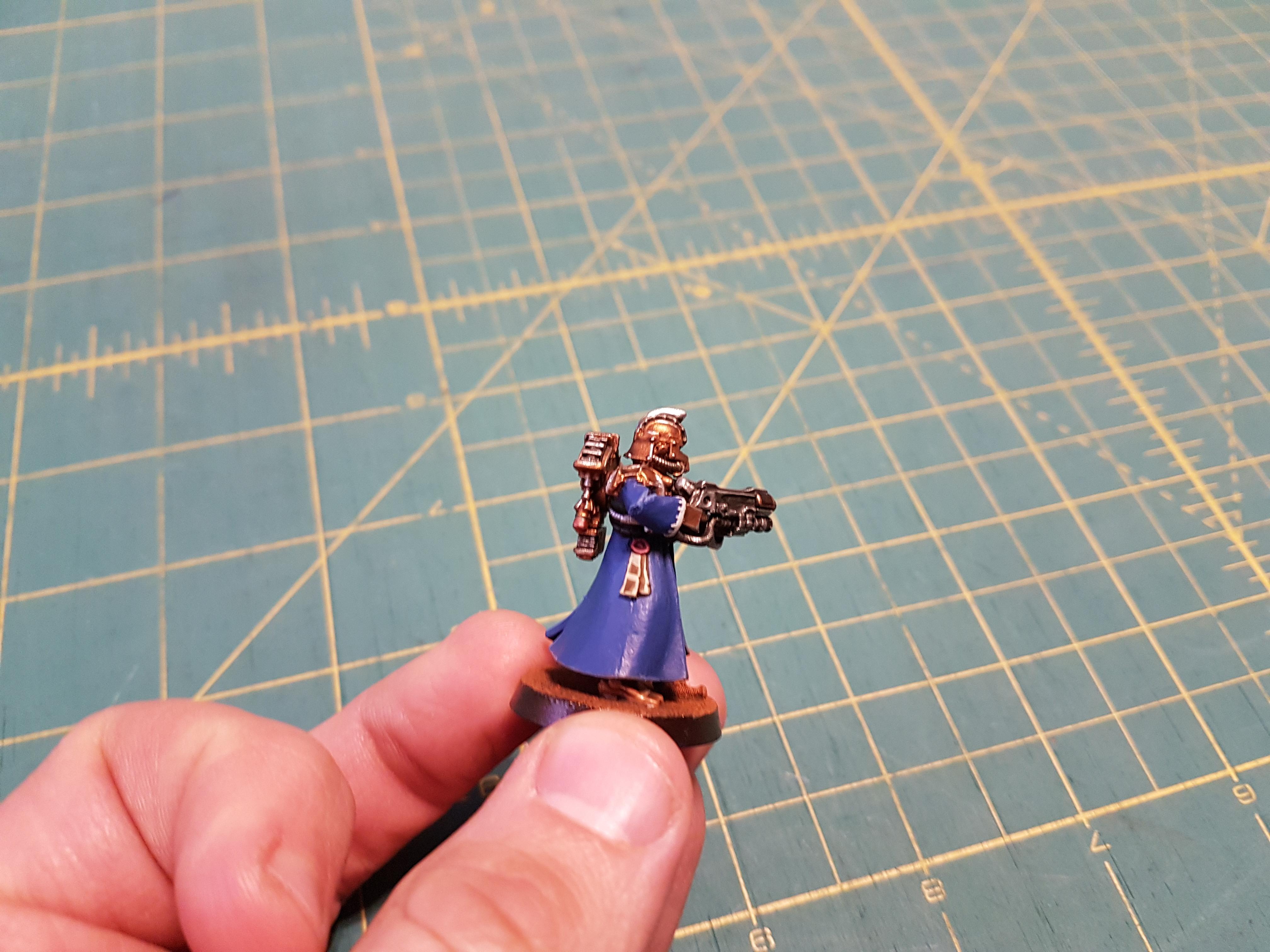 Blue, Forge World, Galvanic Caster, Konor, Peltasts, Secutarii, Secutarii Peltasts