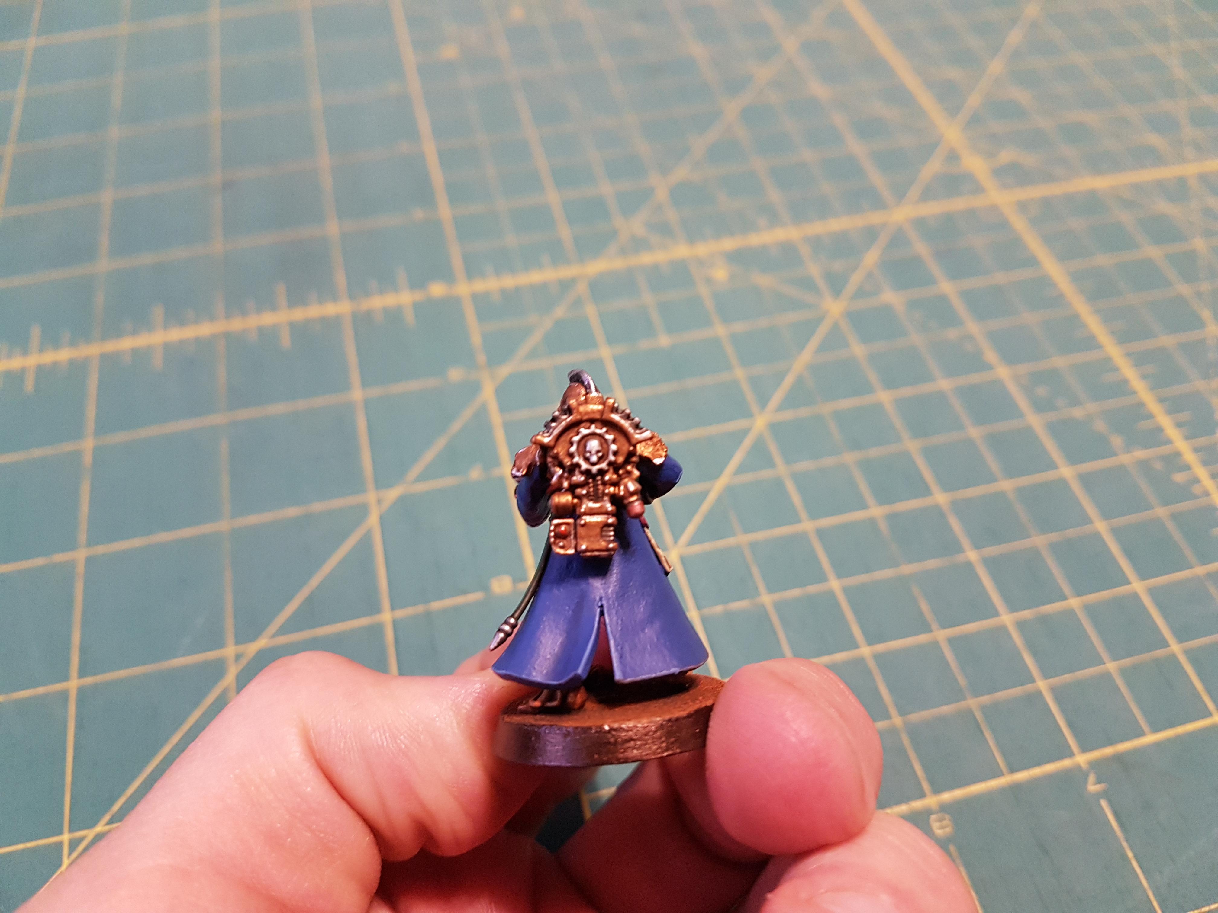 Blue, Forge World, Galvanic Caster, Konor, Peltasts, Secutarii, Secutarii Peltasts