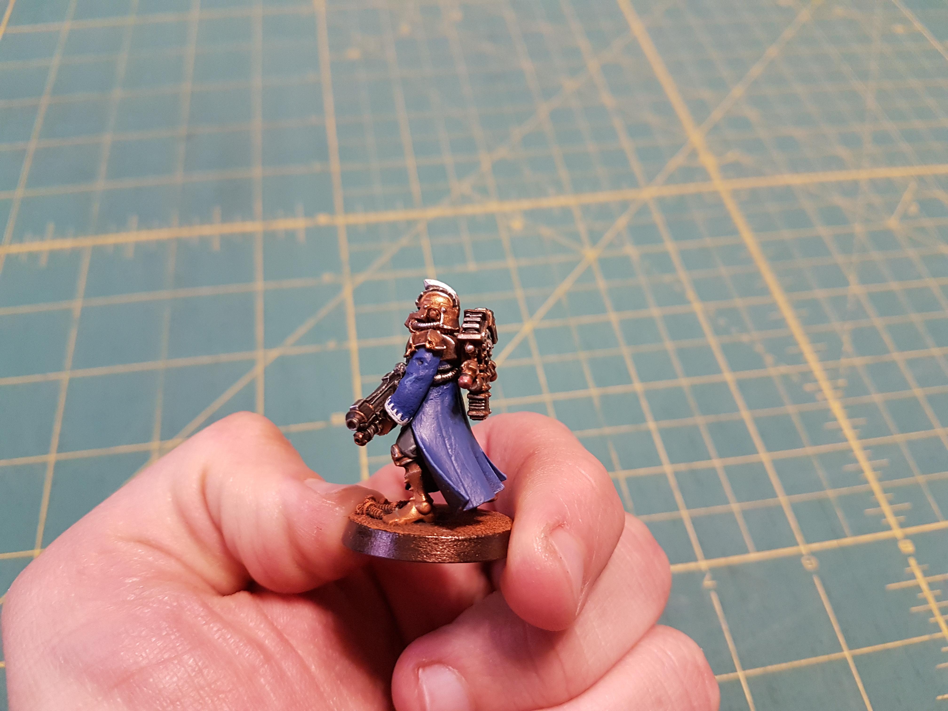 Blue, Forge World, Galvanic Caster, Konor, Peltasts, Secutarii, Secutarii Peltasts