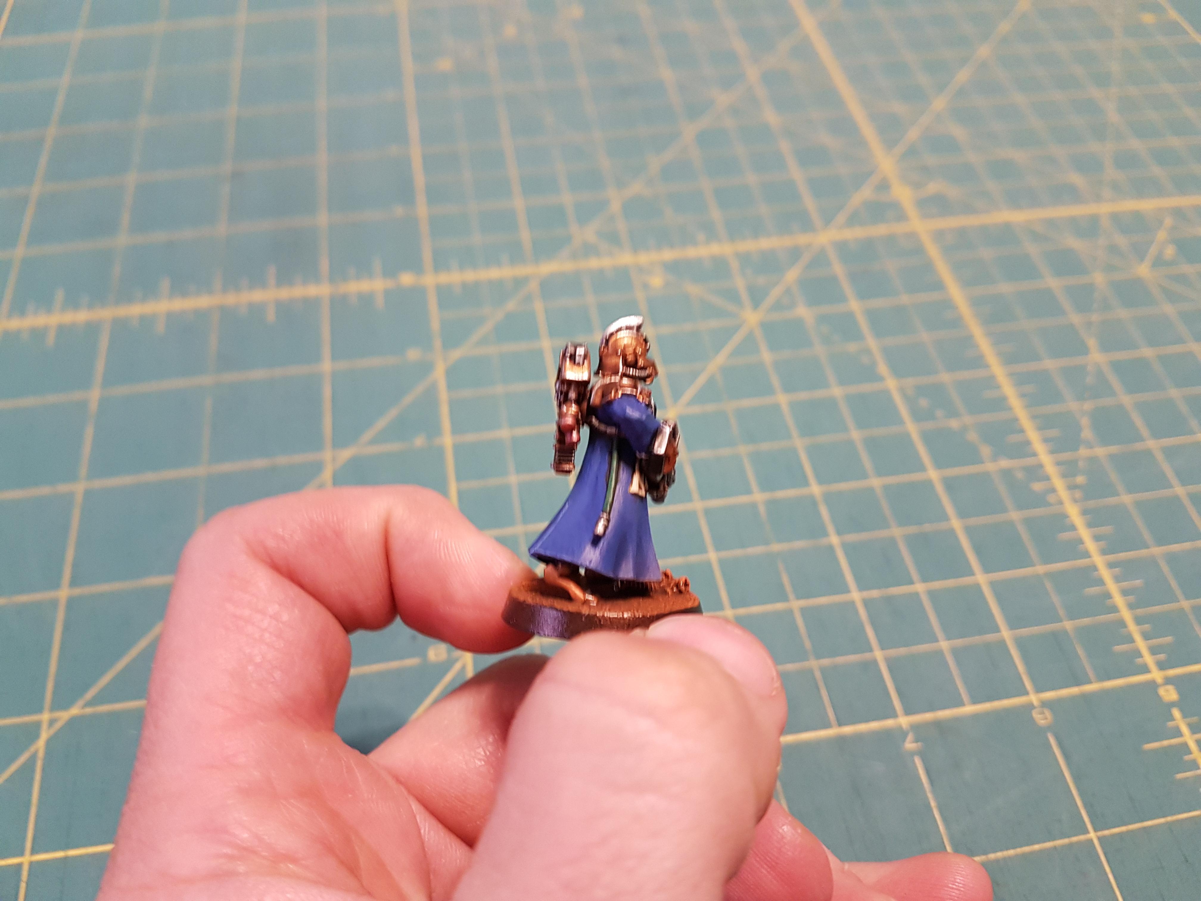 Blue, Forge World, Galvanic Caster, Konor, Peltasts, Secutarii, Secutarii Peltasts