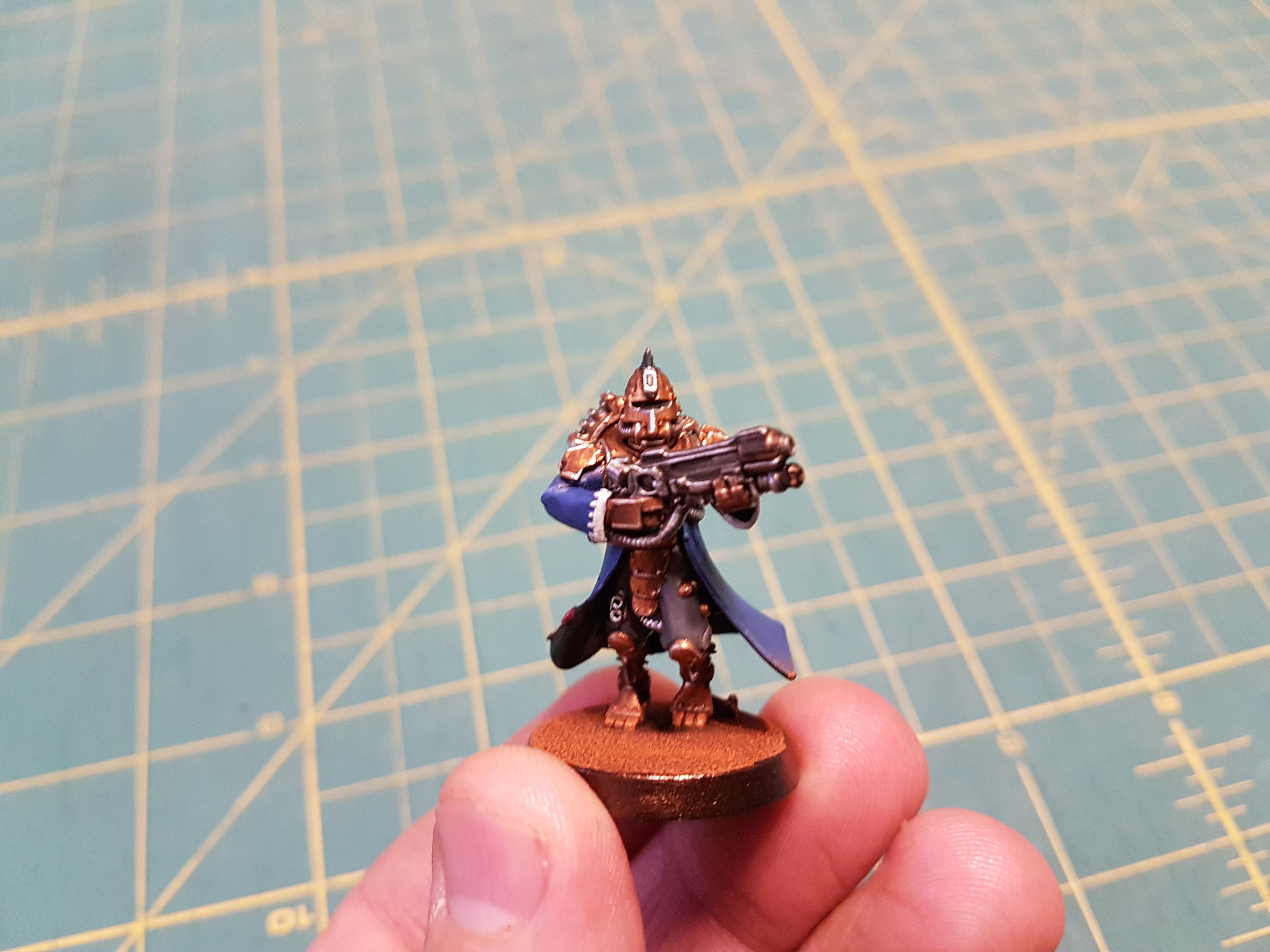 Blue, Forge World, Galvanic Caster, Konor, Peltasts, Secutarii, Secutarii Peltasts