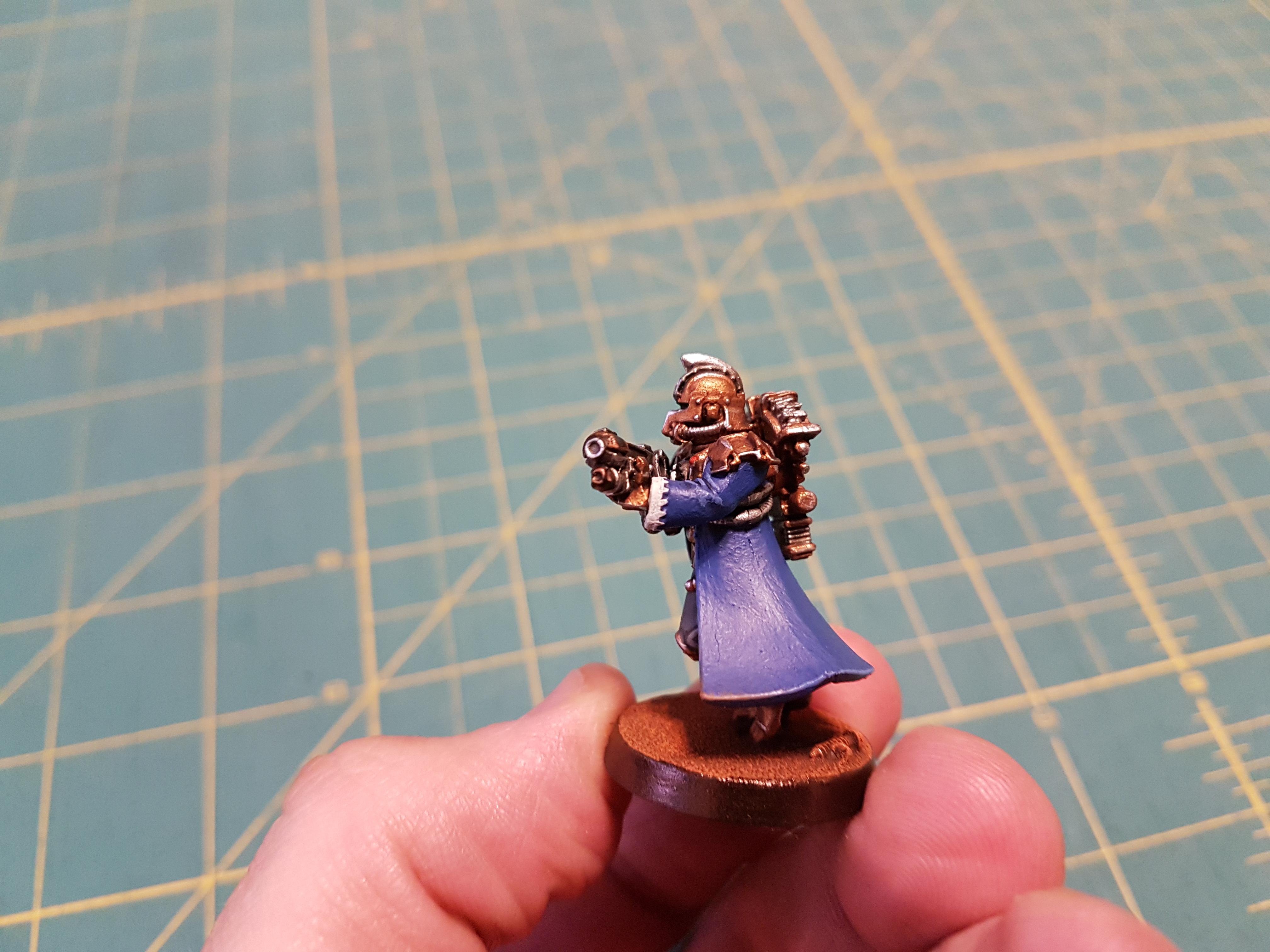 Blue, Forge World, Galvanic Caster, Konor, Peltasts, Secutarii, Secutarii Peltasts
