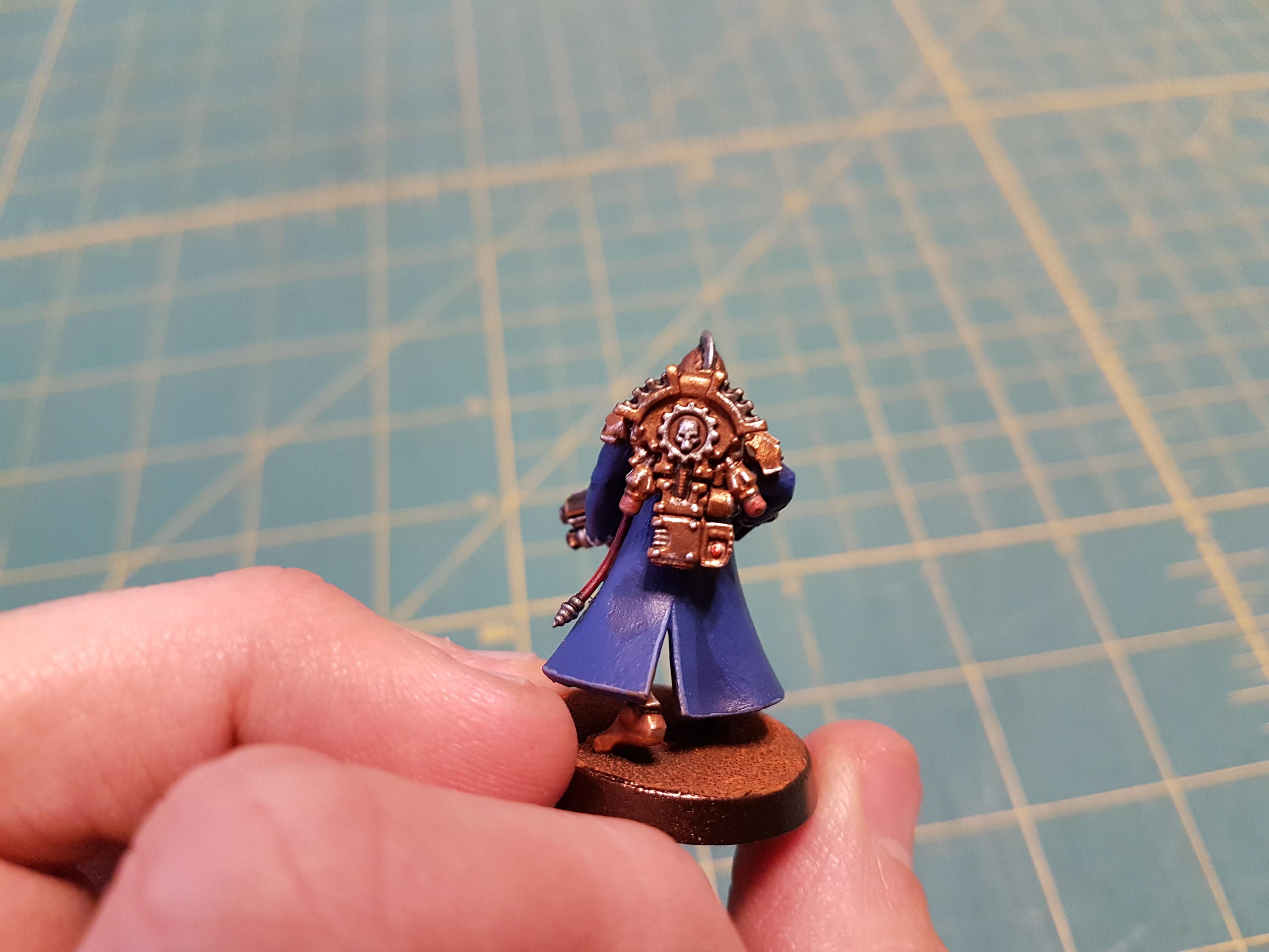 Blue, Forge World, Galvanic Caster, Konor, Peltasts, Secutarii, Secutarii Peltasts