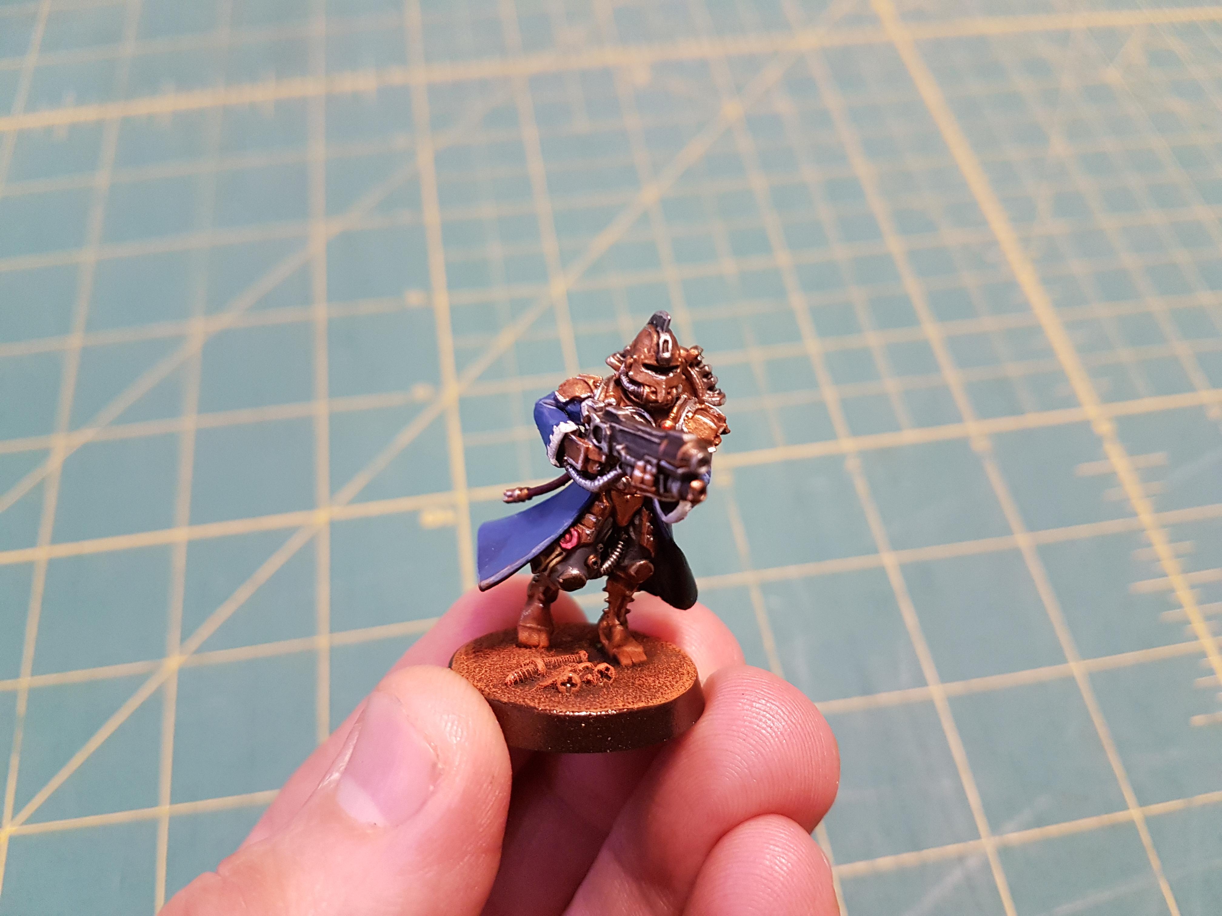 Blue, Forge World, Galvanic Caster, Konor, Peltasts, Secutarii, Secutarii Peltasts