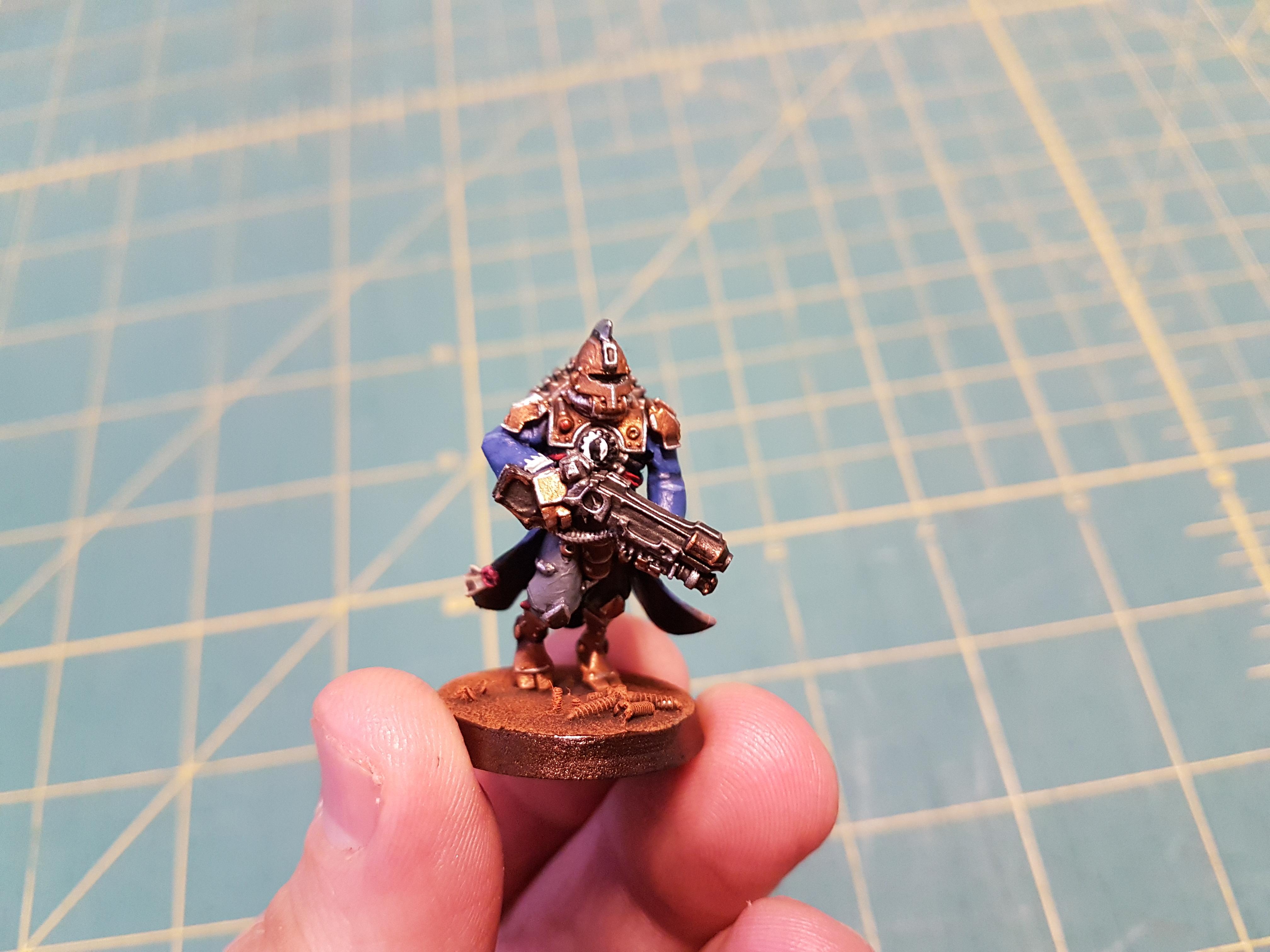 Blue, Forge World, Galvanic Caster, Konor, Peltasts, Secutarii, Secutarii Peltasts