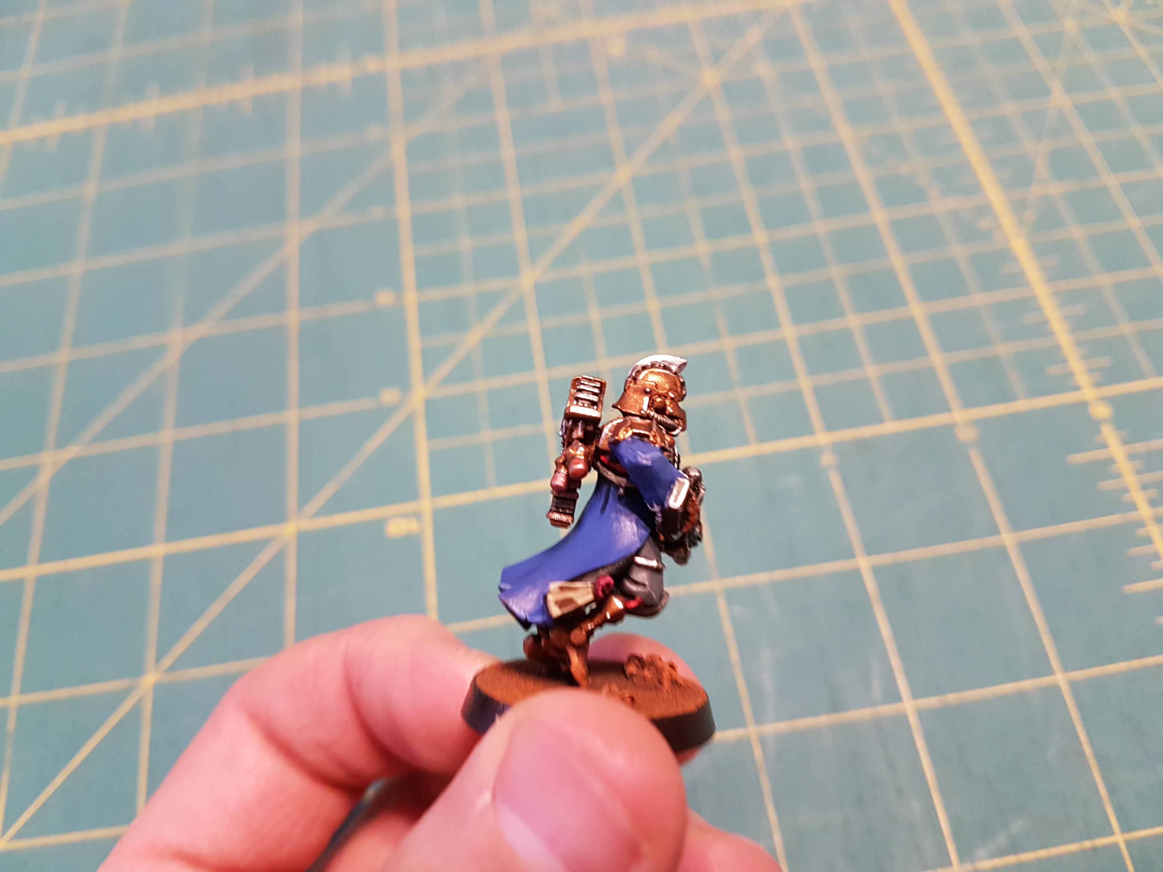Blue, Forge World, Galvanic Caster, Konor, Peltasts, Secutarii, Secutarii Peltasts