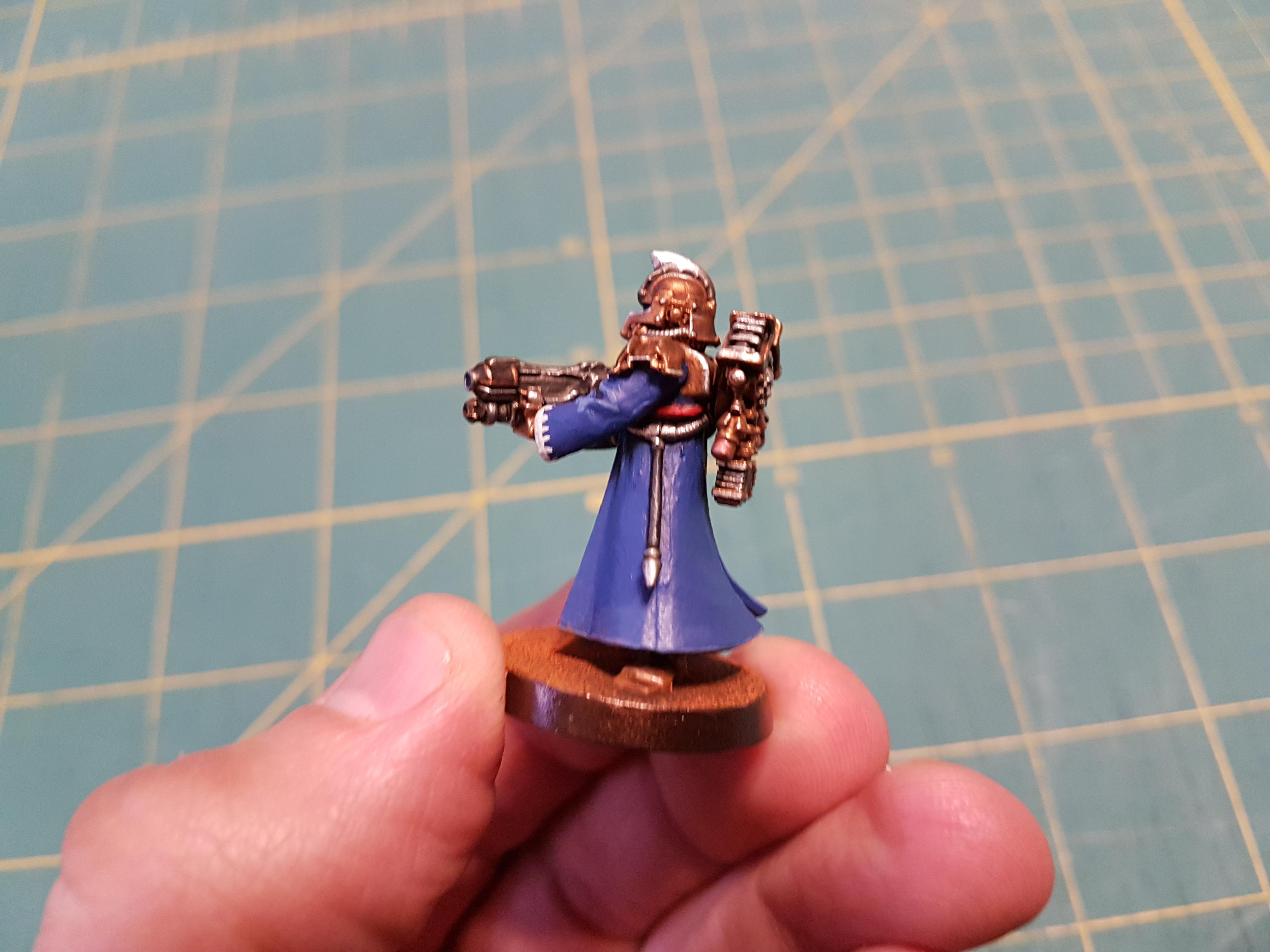 Blue, Forge World, Galvanic Caster, Konor, Peltasts, Secutarii, Secutarii Peltasts