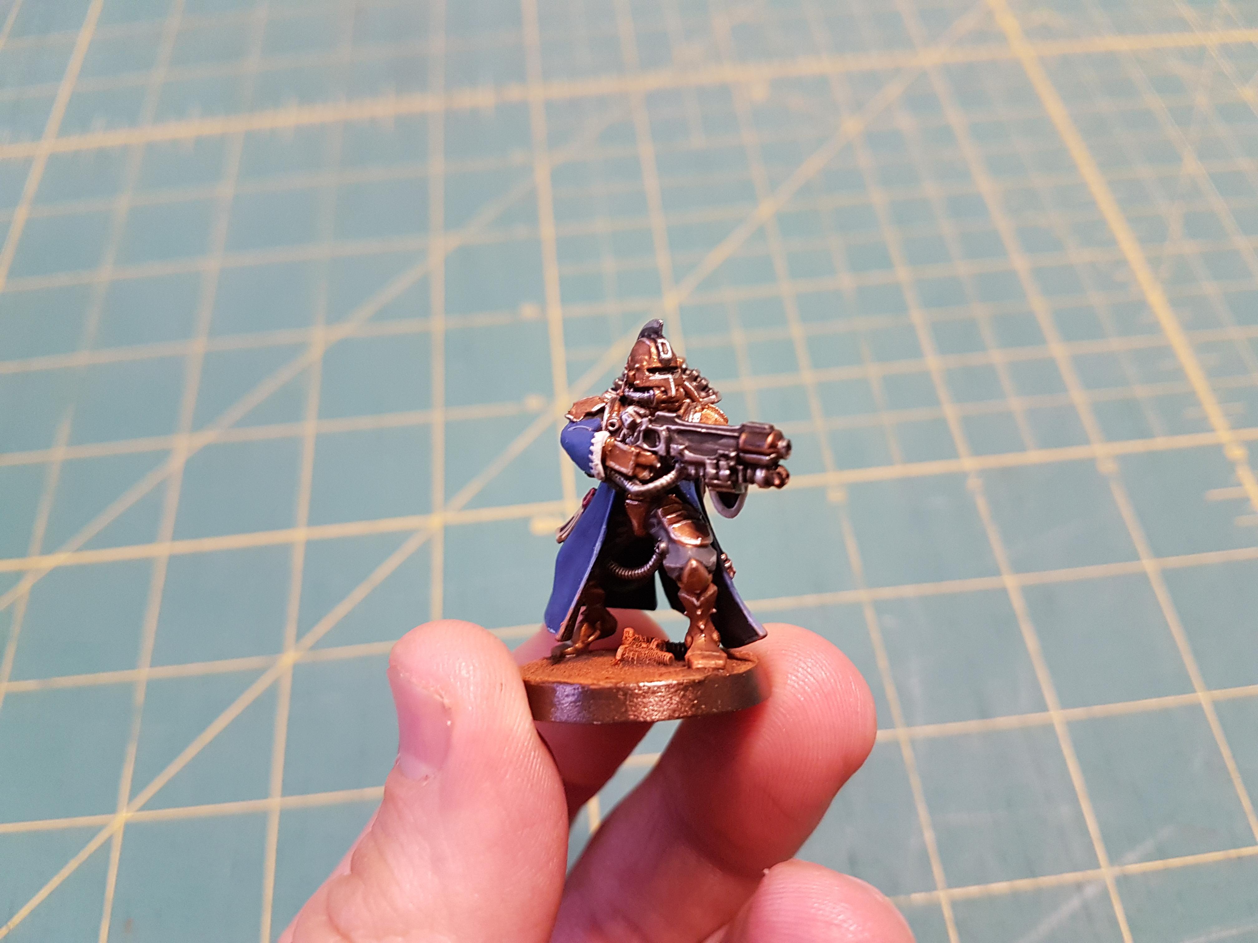 Blue, Forge World, Galvanic Caster, Konor, Peltasts, Secutarii, Secutarii Peltasts