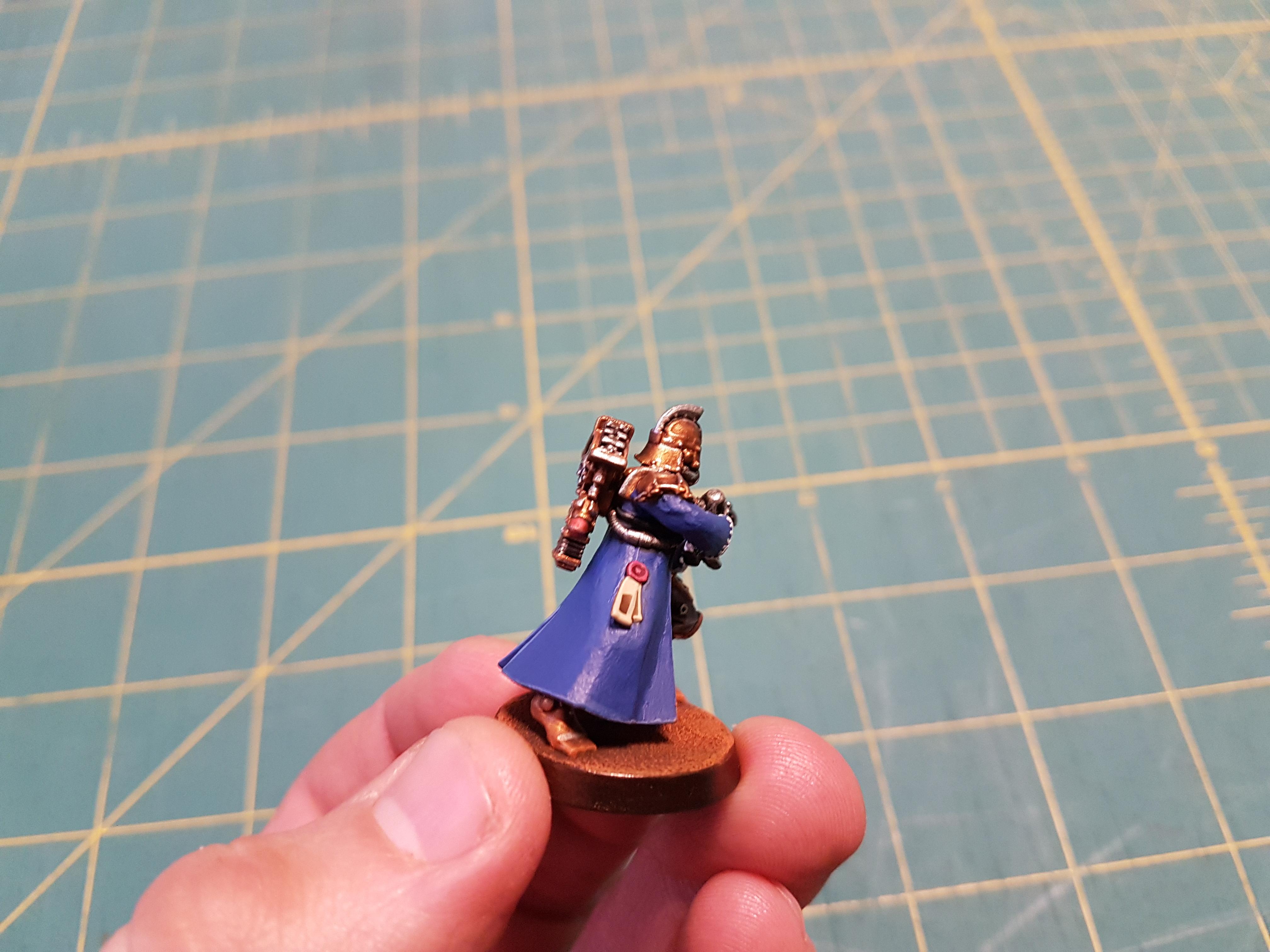 Blue, Forge World, Galvanic Caster, Konor, Peltasts, Secutarii, Secutarii Peltasts