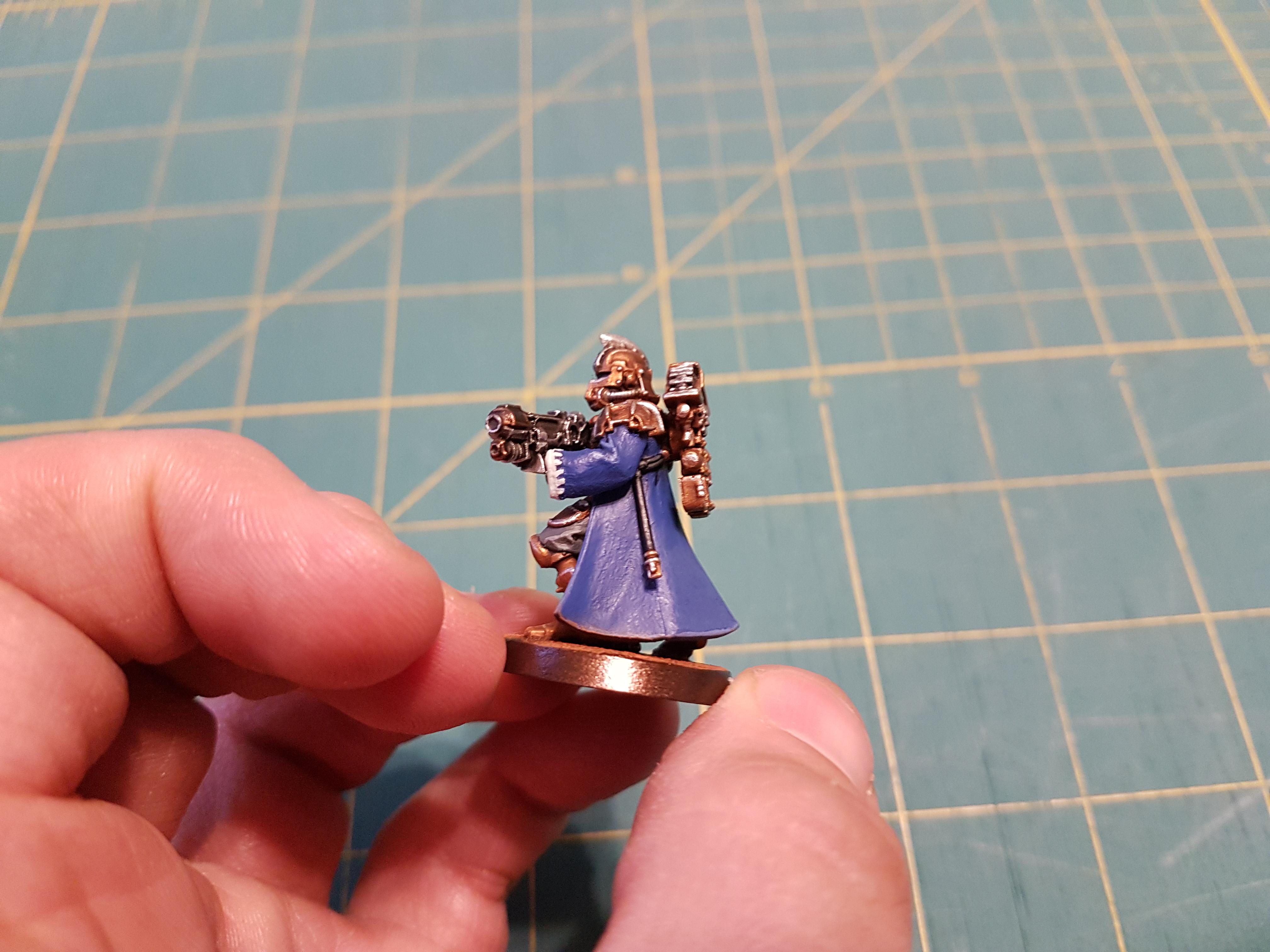 Blue, Forge World, Galvanic Caster, Konor, Peltasts, Secutarii, Secutarii Peltasts