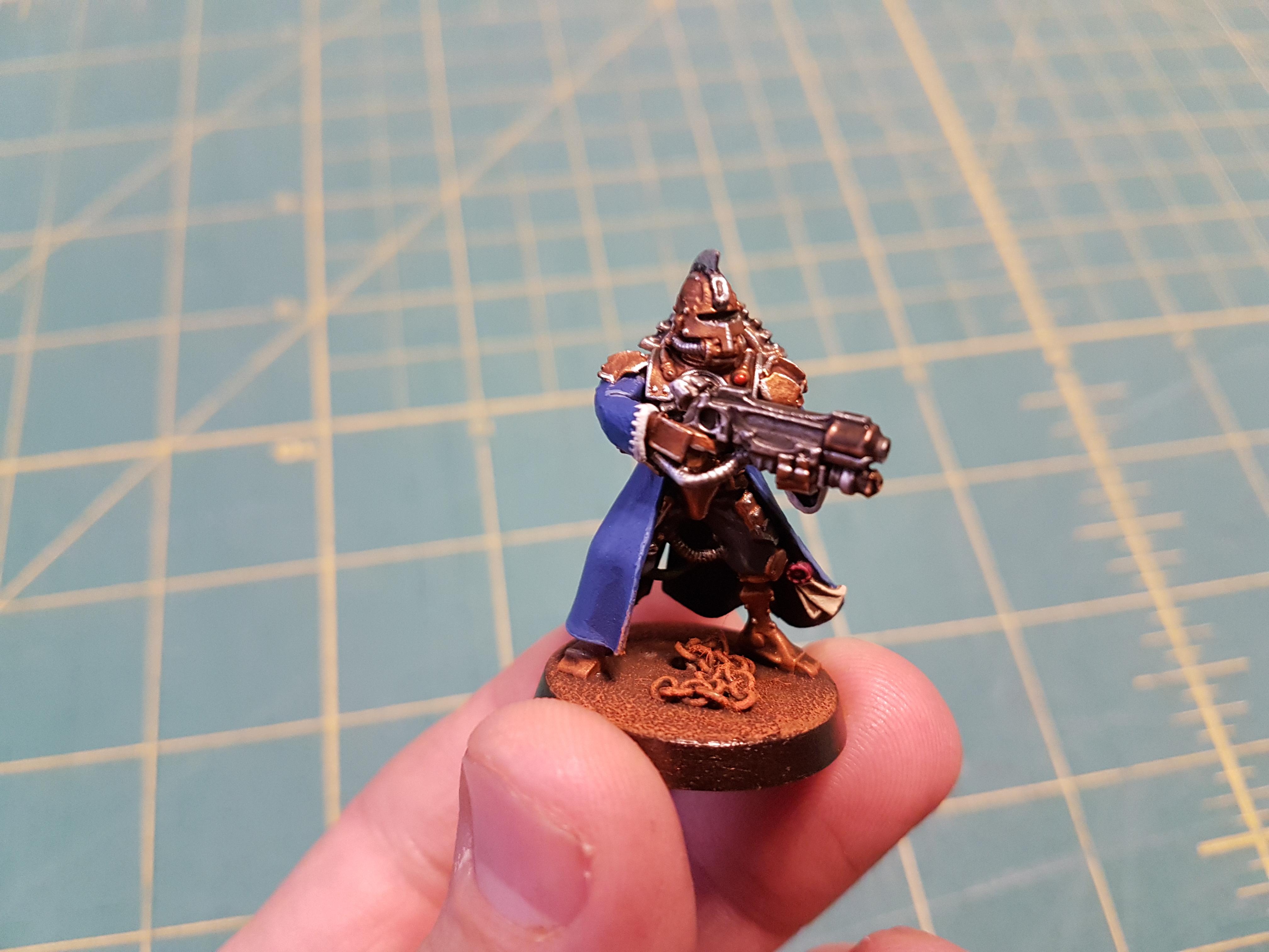 Blue, Forge World, Galvanic Caster, Konor, Peltasts, Secutarii, Secutarii Peltasts