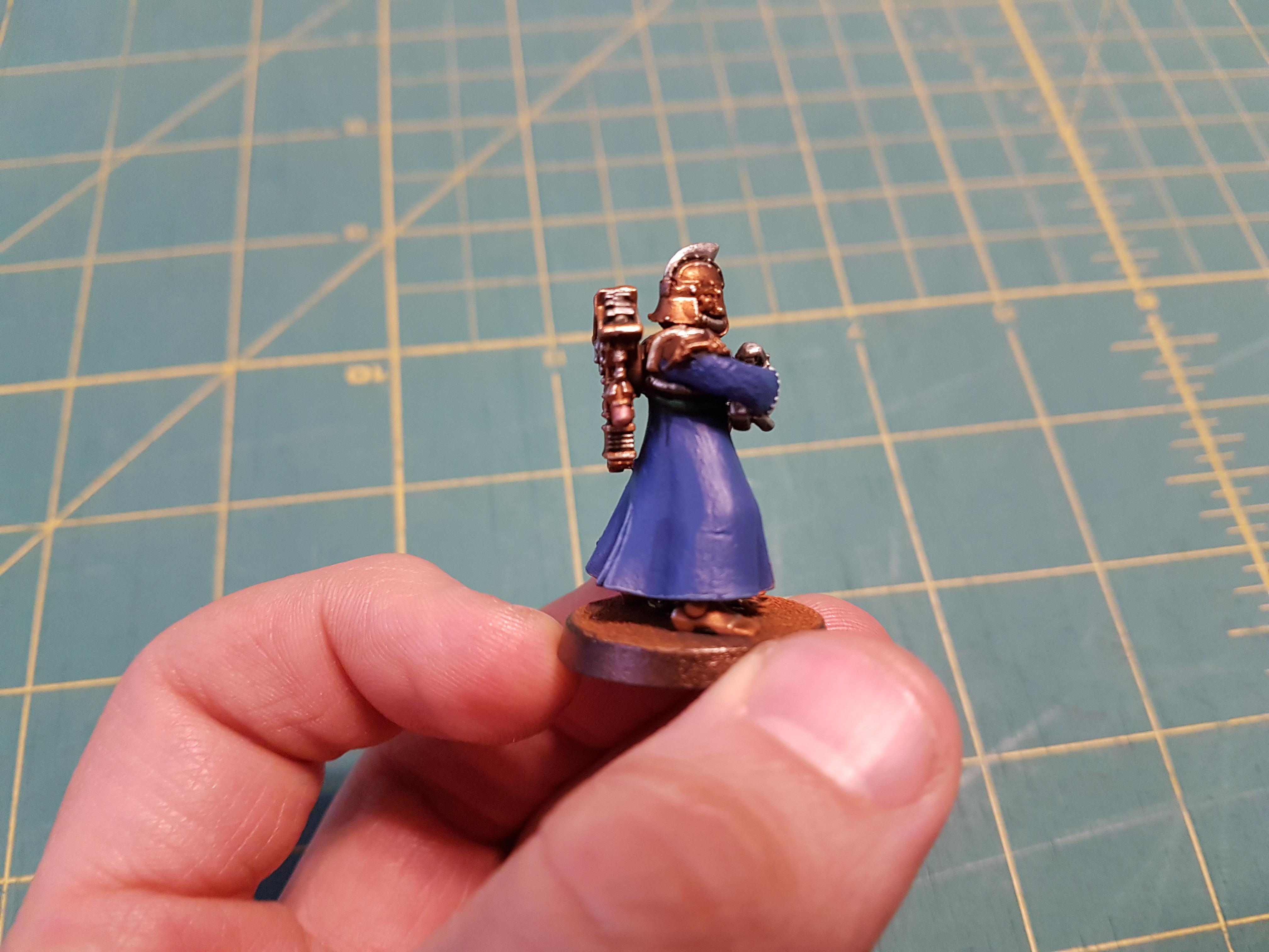 Blue, Forge World, Galvanic Caster, Konor, Peltasts, Secutarii, Secutarii Peltasts