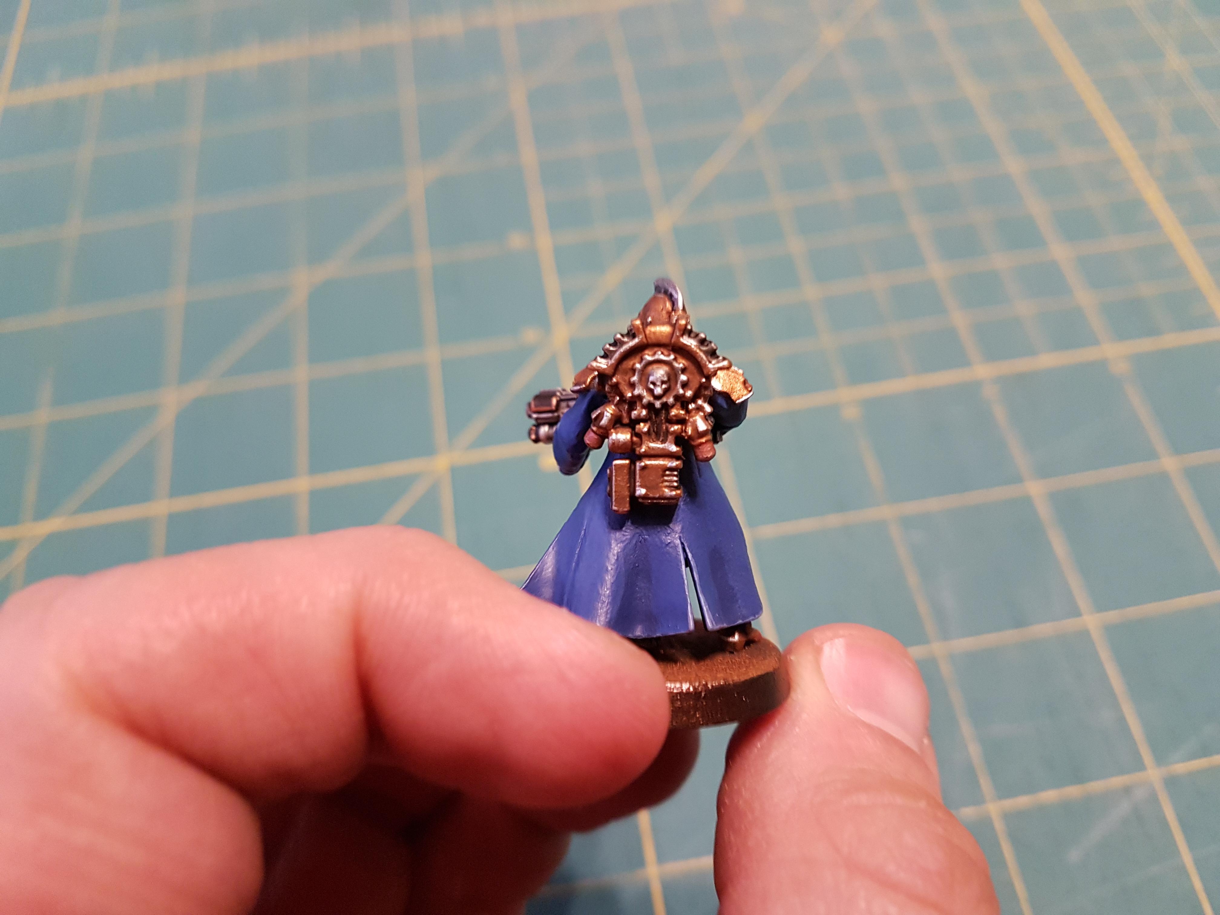 Blue, Forge World, Galvanic Caster, Konor, Peltasts, Secutarii, Secutarii Peltasts