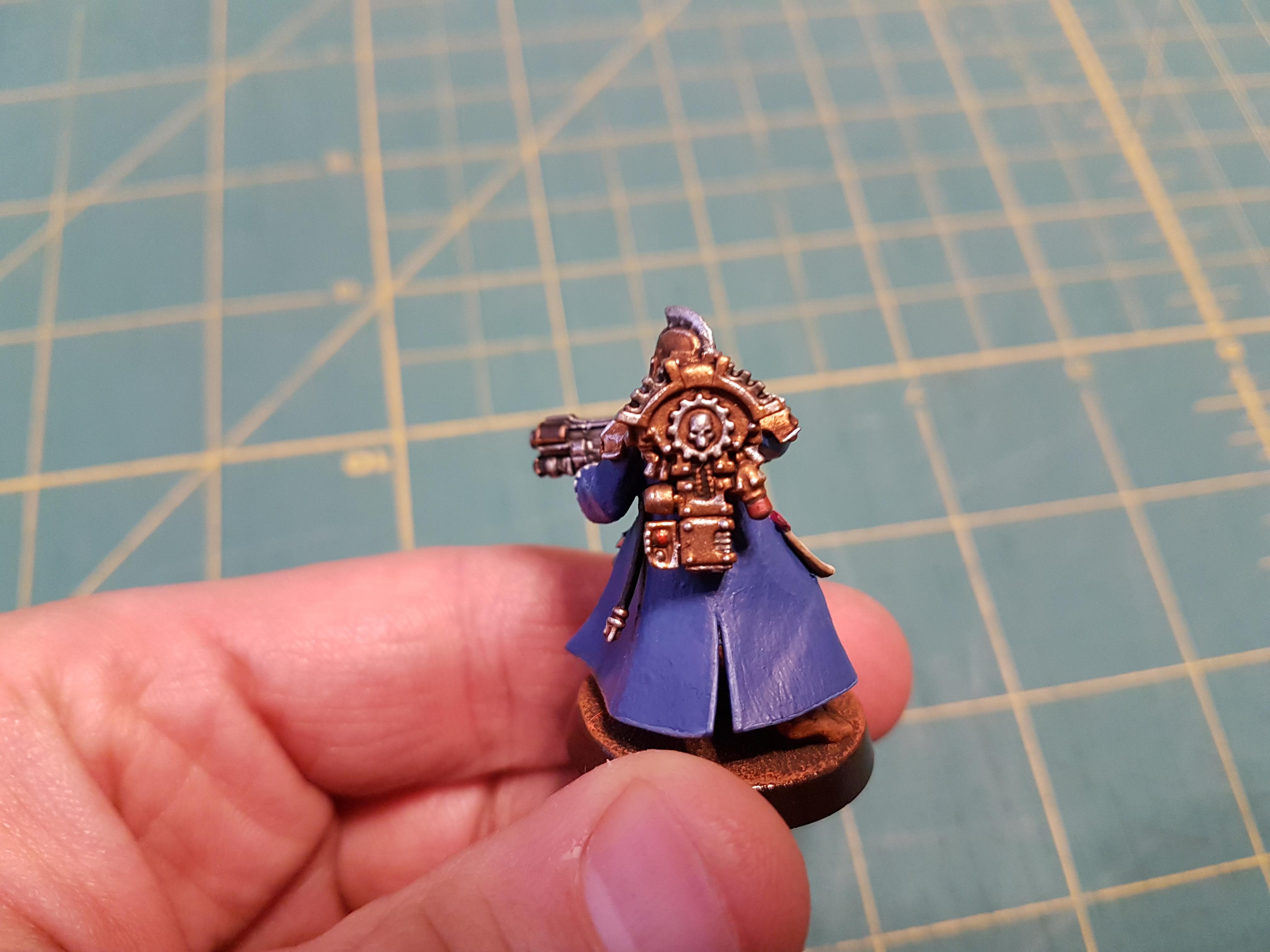 Blue, Forge World, Galvanic Caster, Konor, Peltasts, Secutarii, Secutarii Peltasts