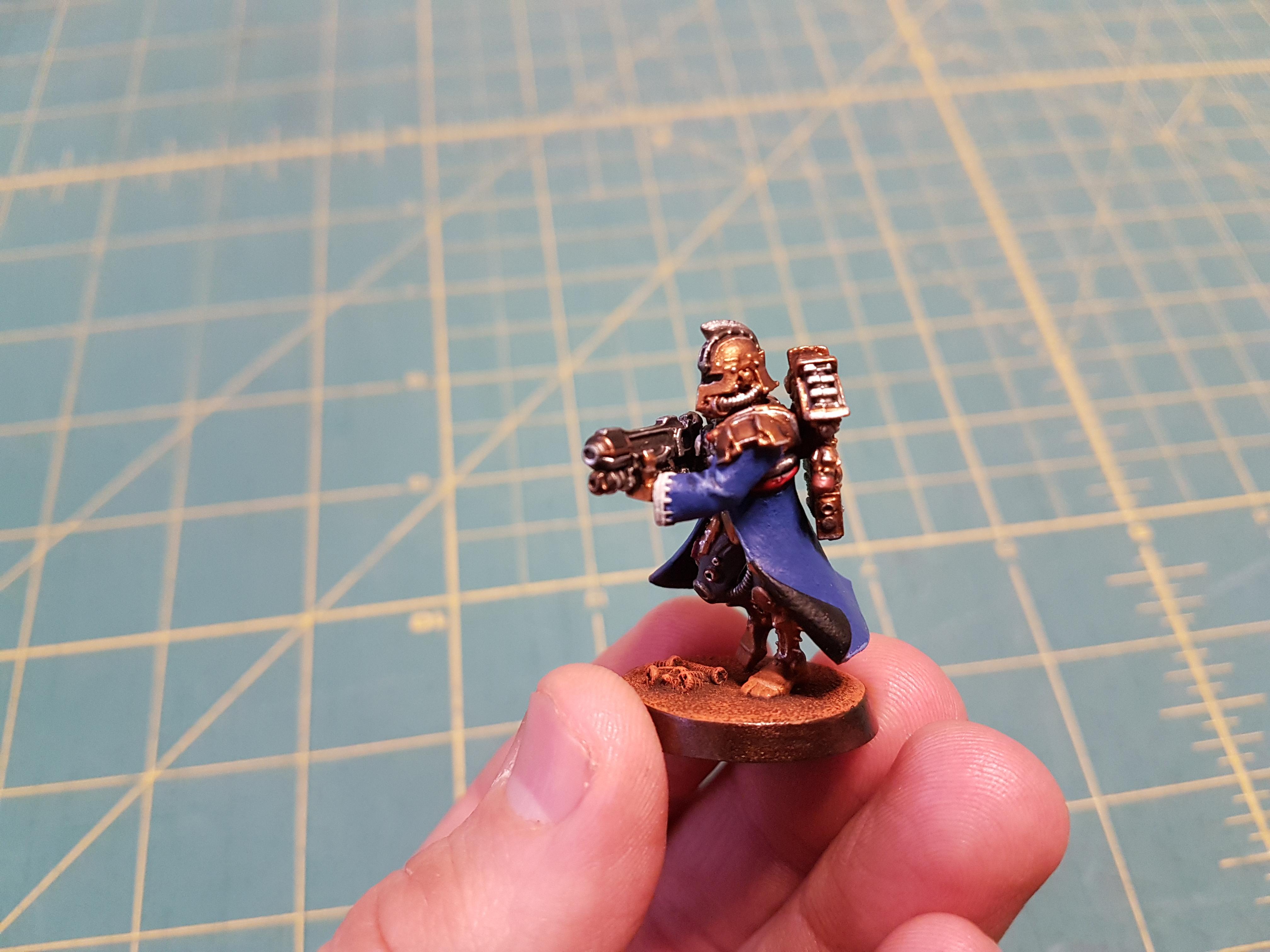Blue, Forge World, Galvanic Caster, Konor, Peltasts, Secutarii, Secutarii Peltasts