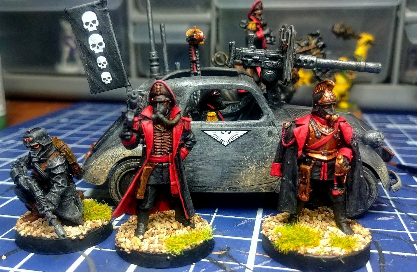 Astra Militarum, Death Korps of Krieg, Imperial Guard, Officer, Staff Car