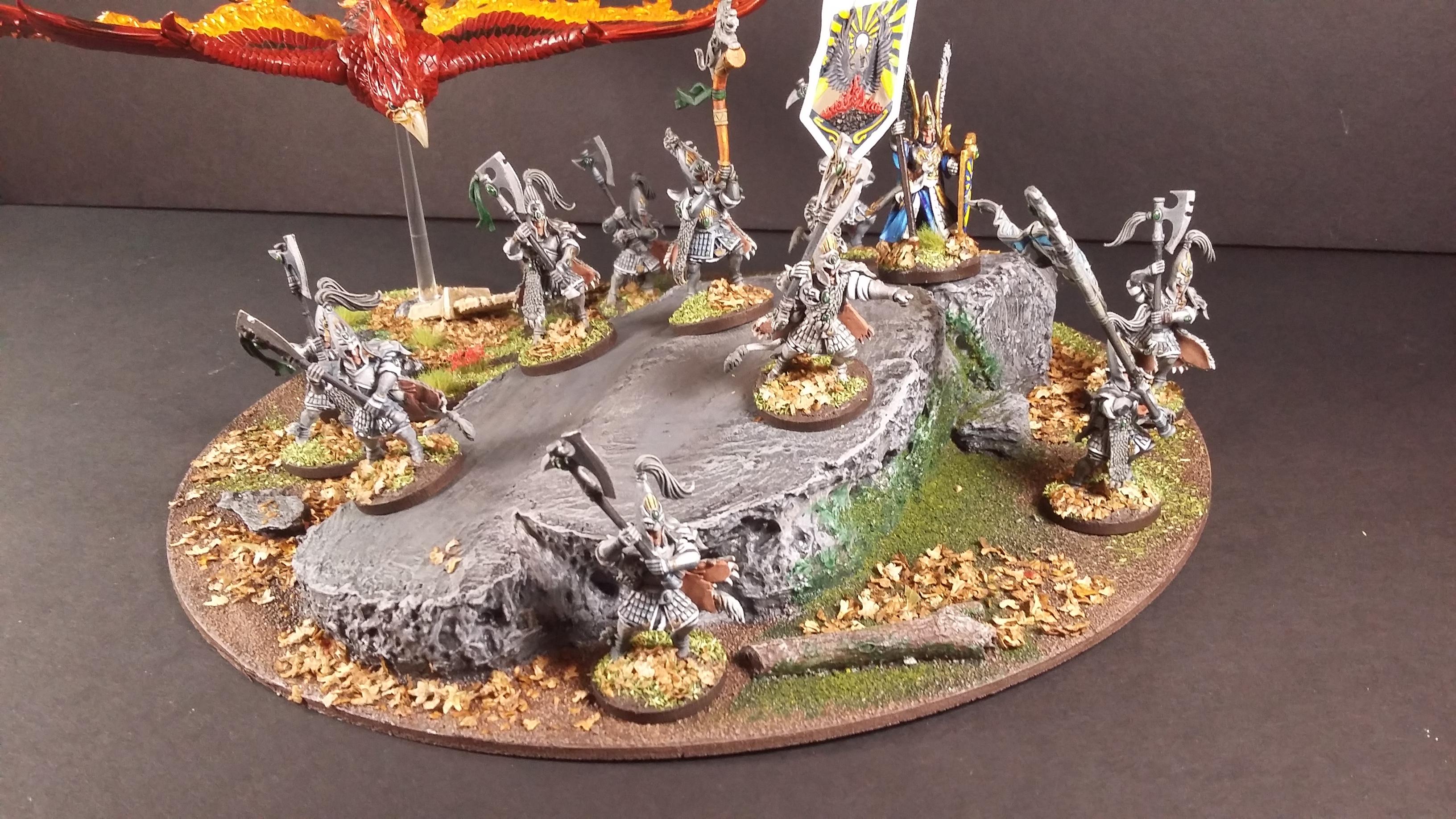 Aelves, High Elves, Hills, Phoenix Temple, Terrain, White Lions