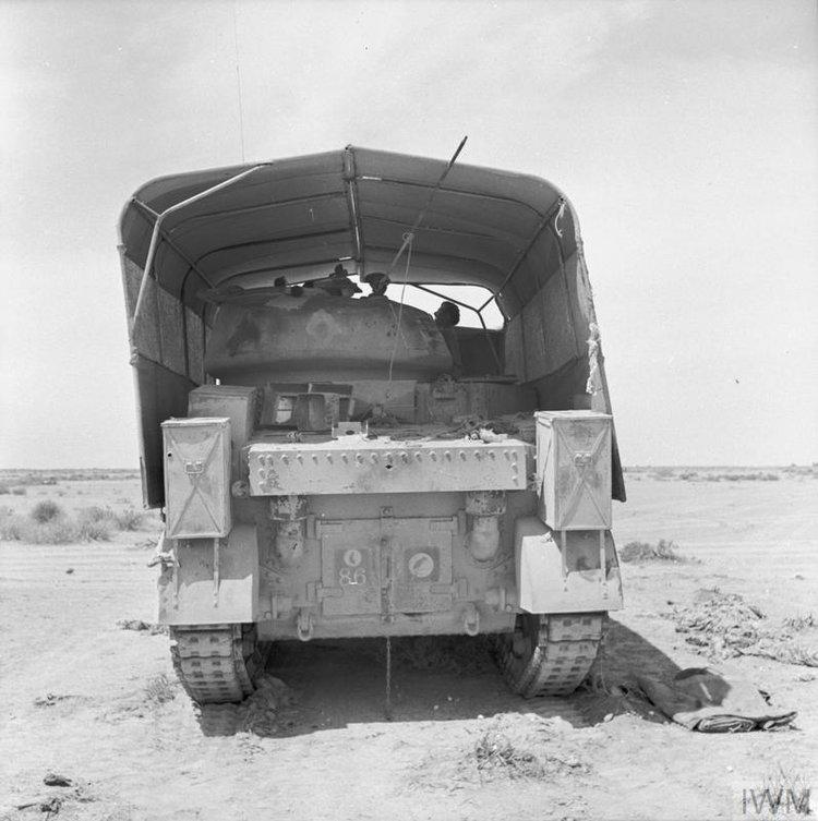 Camouflage, Tank, Grant / Lee M3 Tank in Lorry Camouflage, Rear View