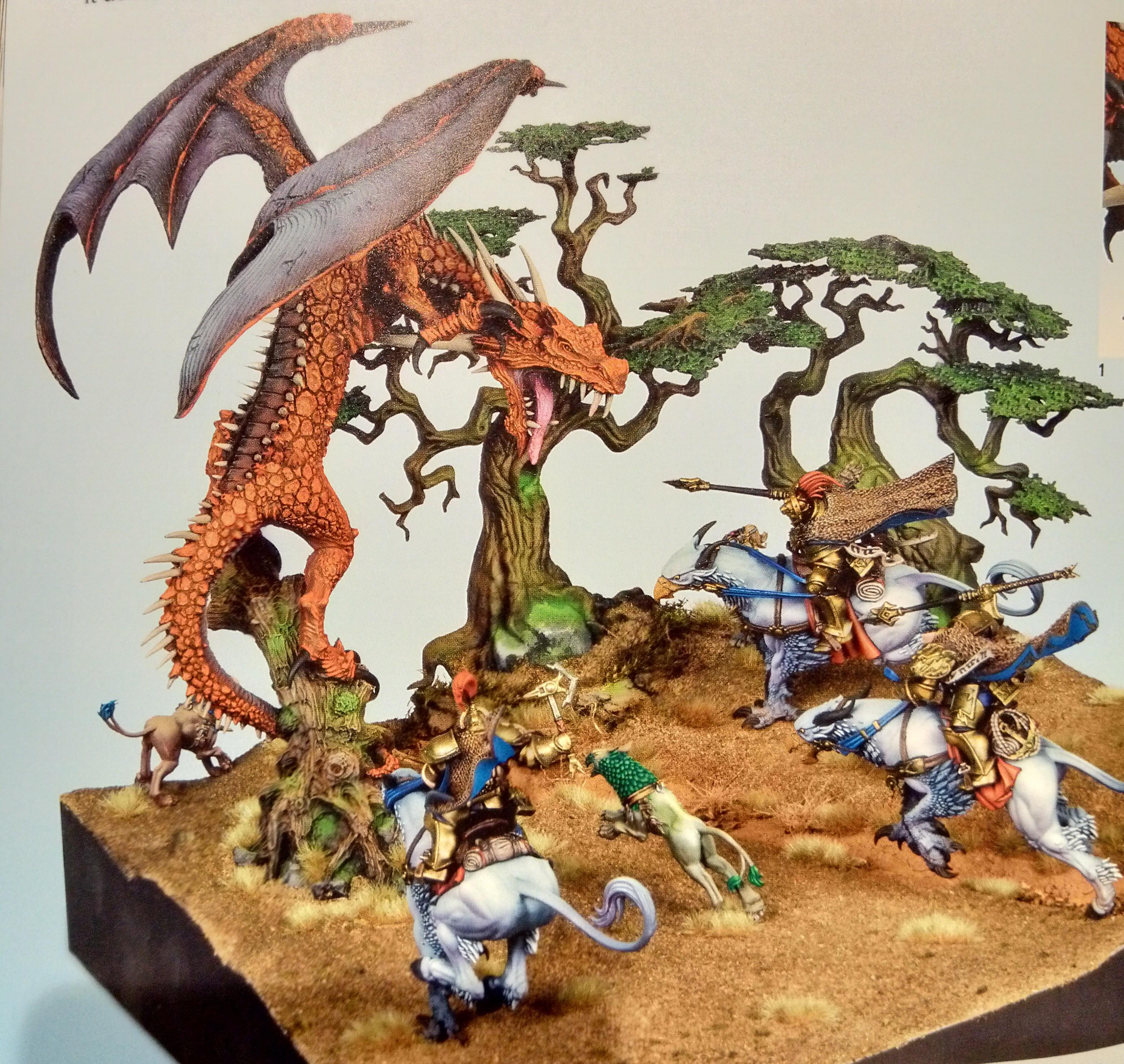 Diorama, Dragon, Stromcast
