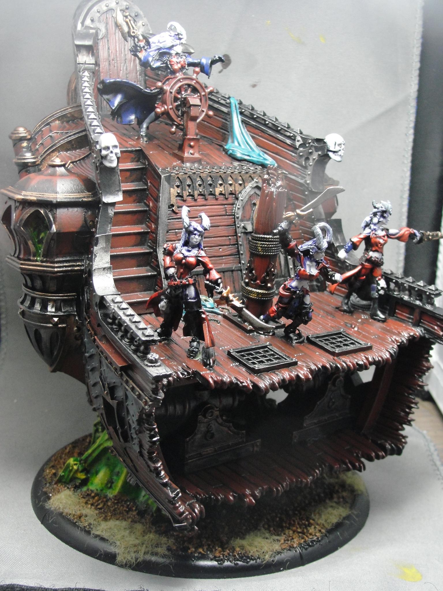 Warmachine, Cryx, Admiral Skarre of the Black Fleet, Black Anchor Heavy Industry