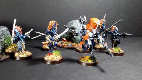 shieldmaidens from Footsore miniatures for my Germanic warband : r