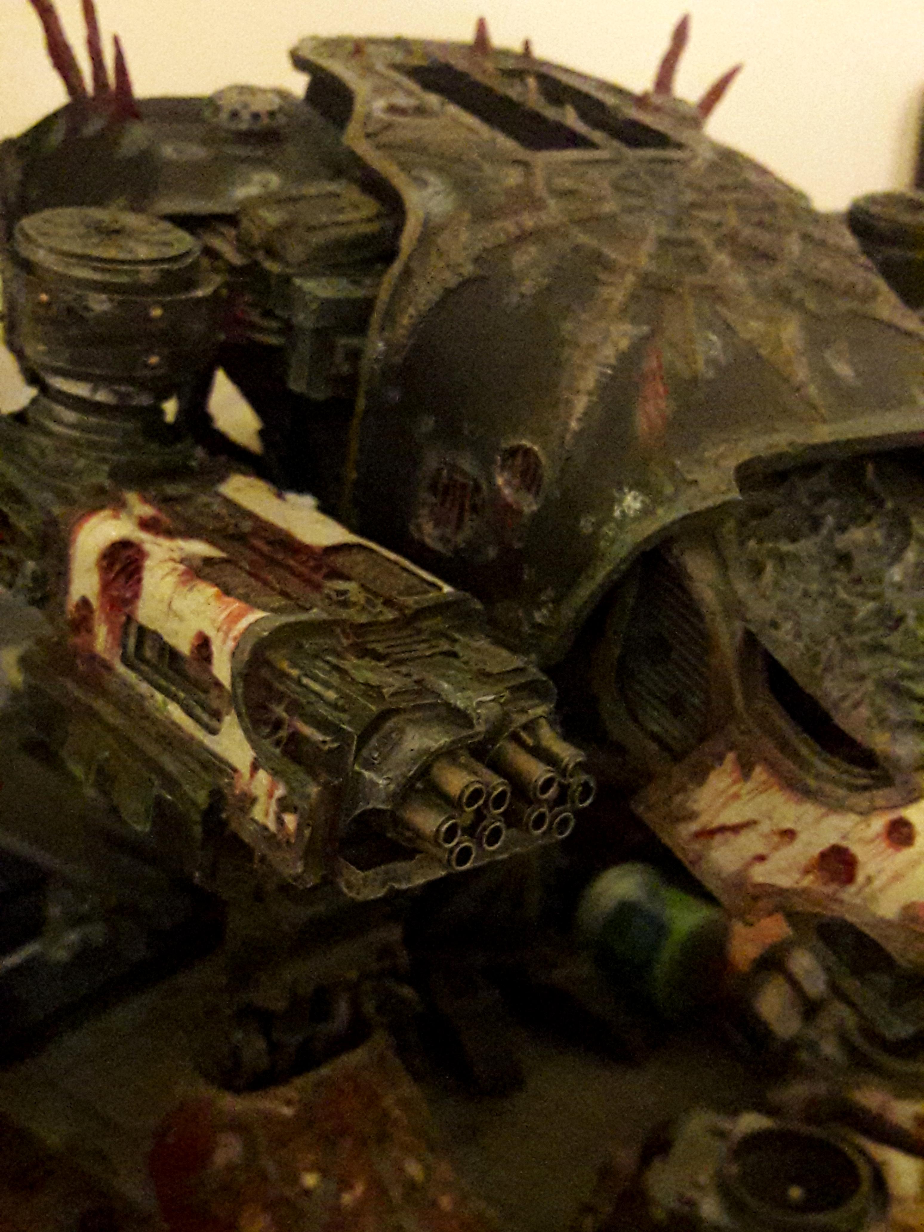 Chaos, Legio Mortis, Nurgle, Titan, Warhammer 40,000, Warhound