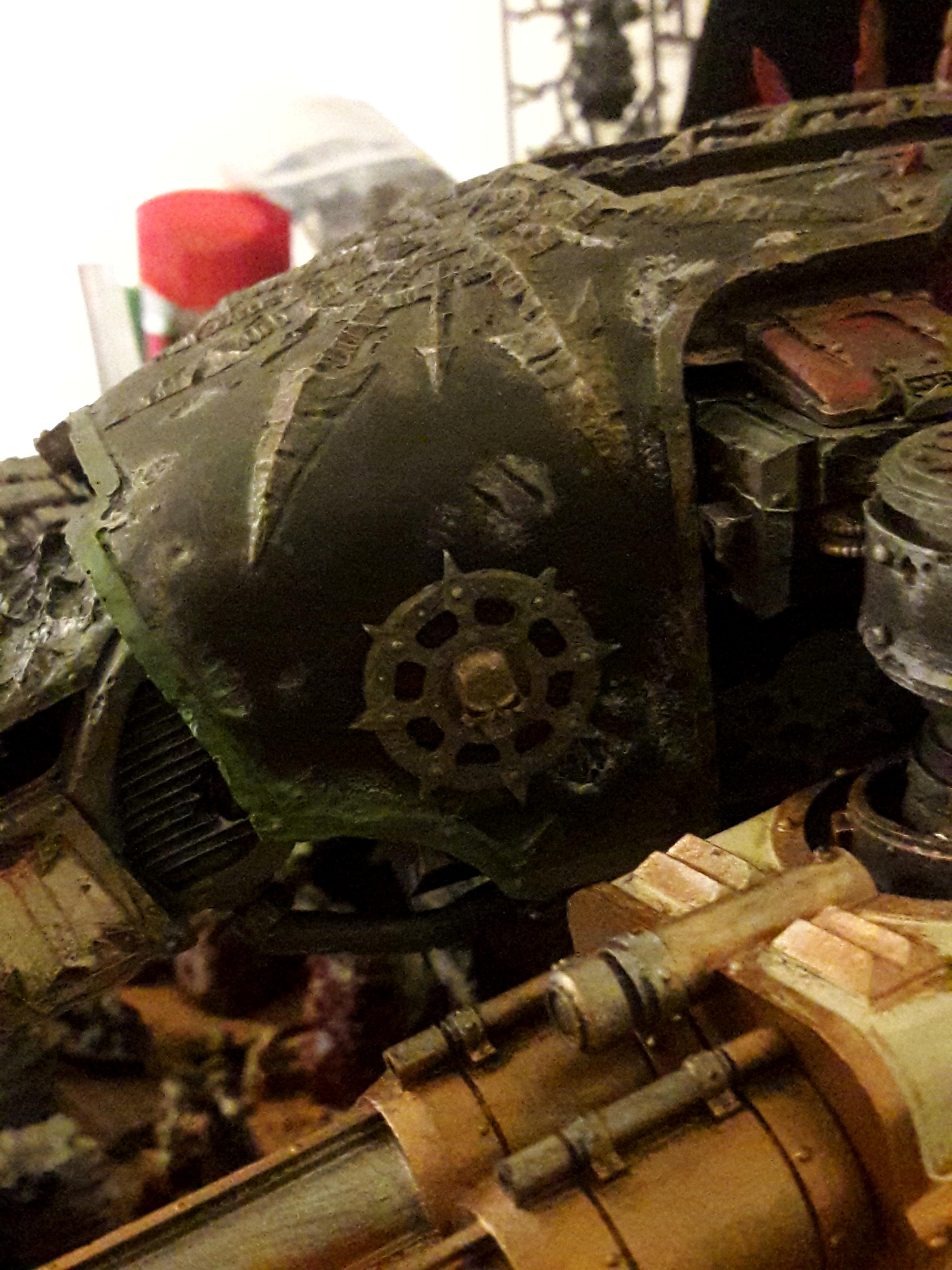 Chaos, Legio Mortis, Nurgle, Titan, Warhammer 40,000, Warhound