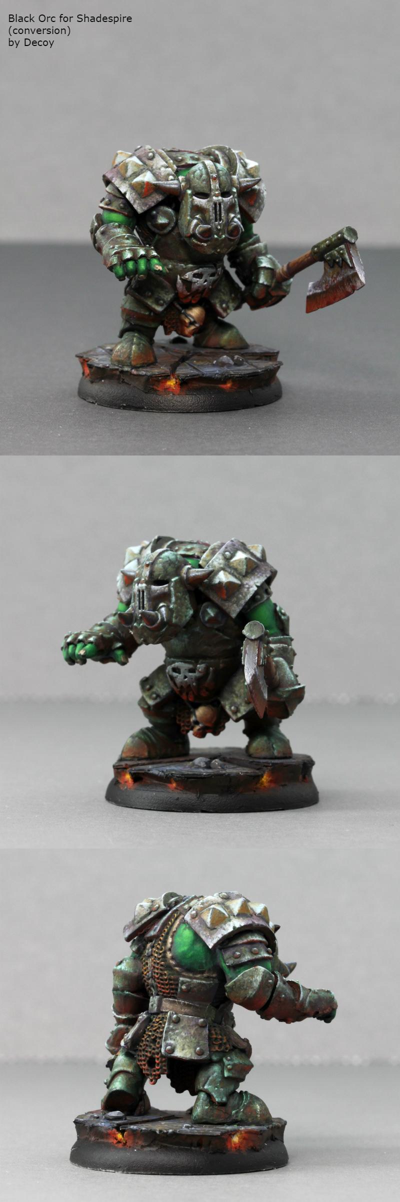 Black Orc, Orcs, Orks, Shadespire, Warhammer Fantasy